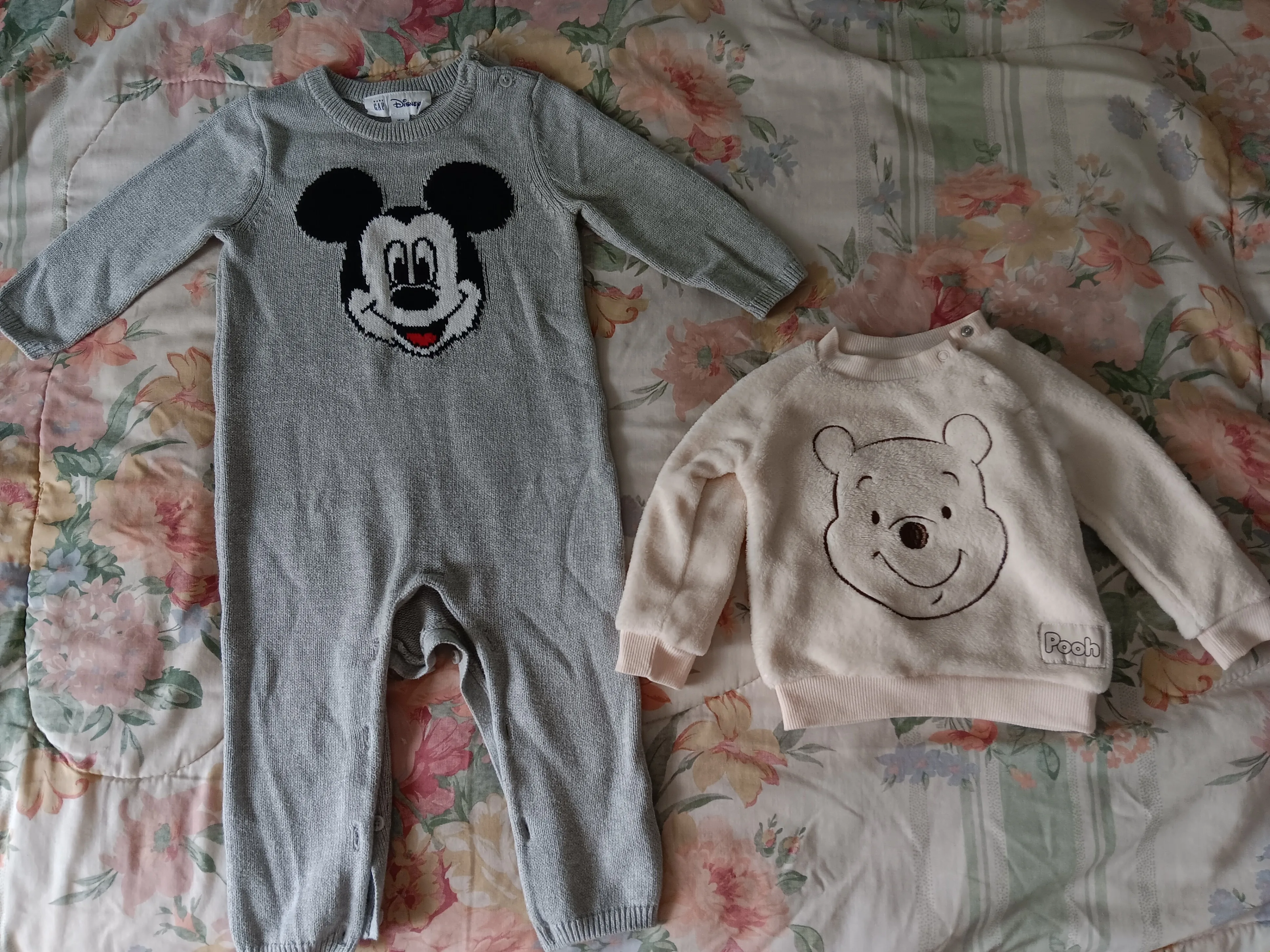 Disney Mickey Mouse  Sweater And Disney baby Pooh Sweater thumbnail