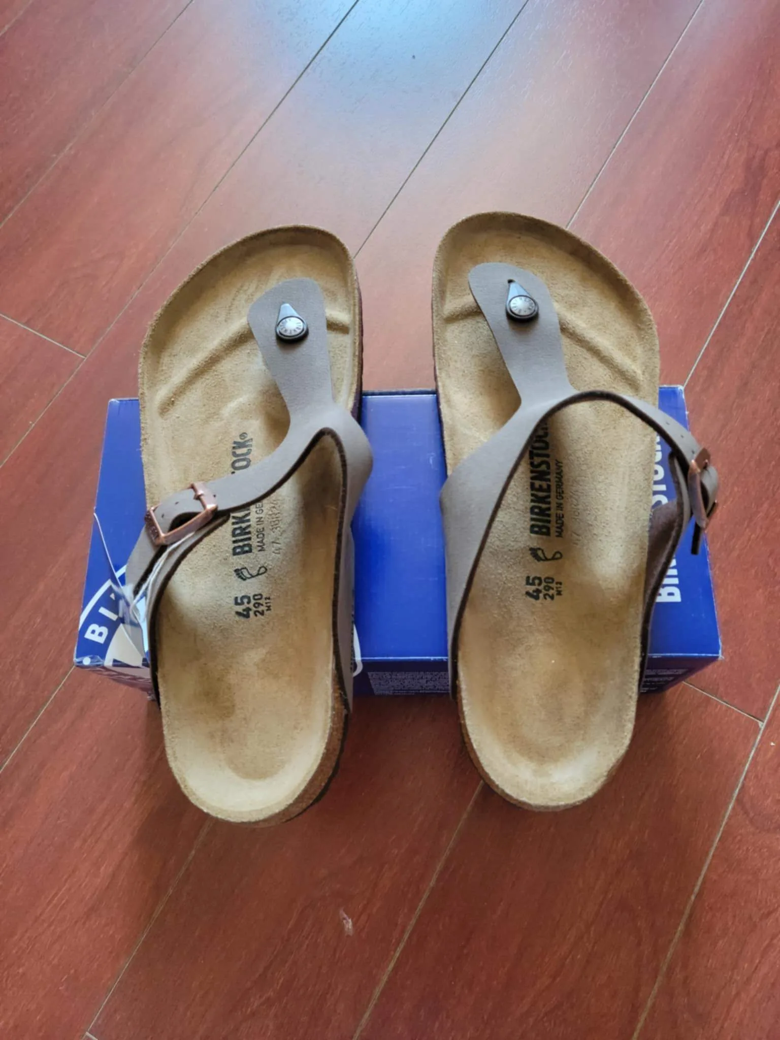Birkenstock Gizeh Birko-Flor - Mocca
