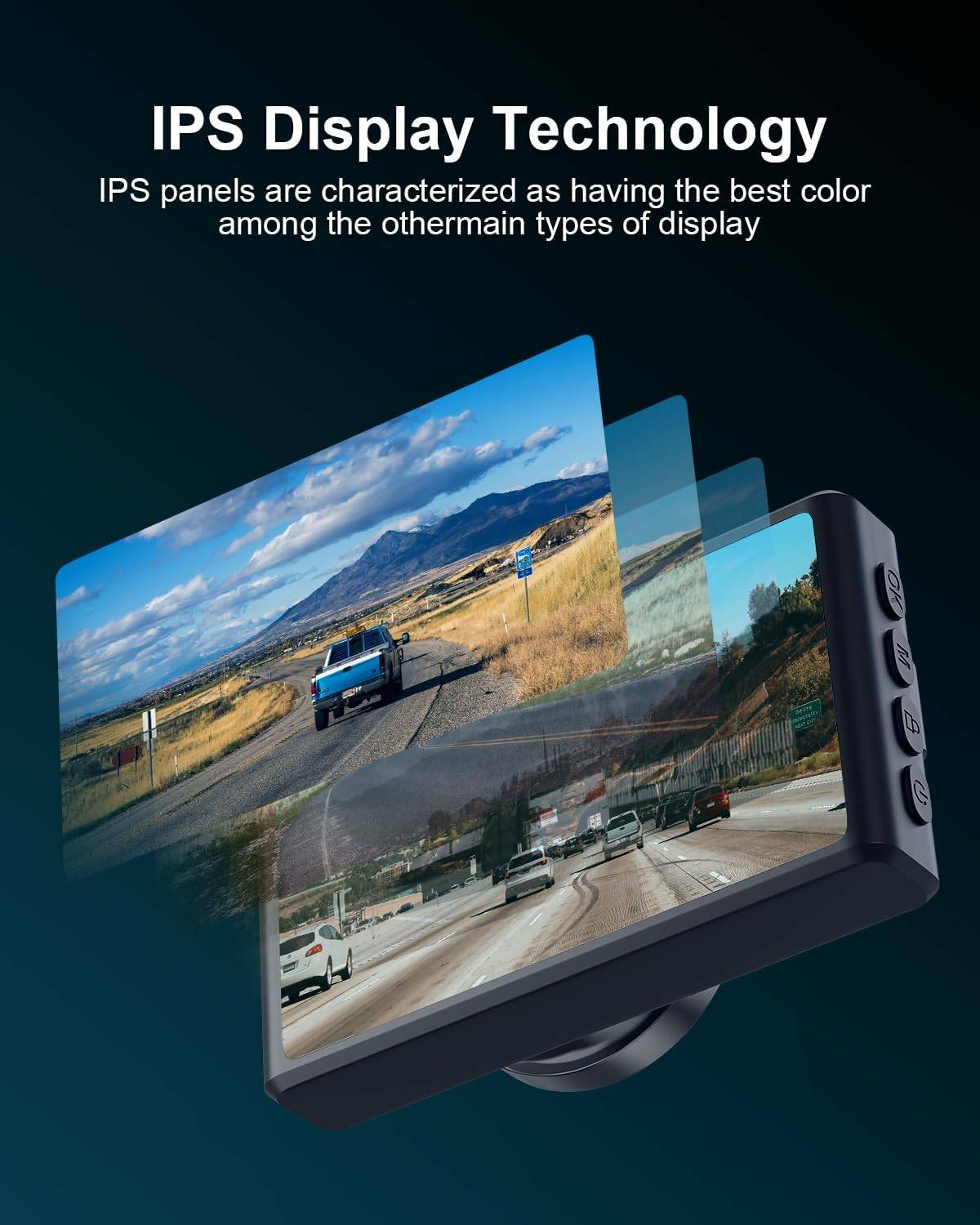 FHD 1080P Dash Cam with 176° Angle, Night Vision & 64GB Card - photo 5