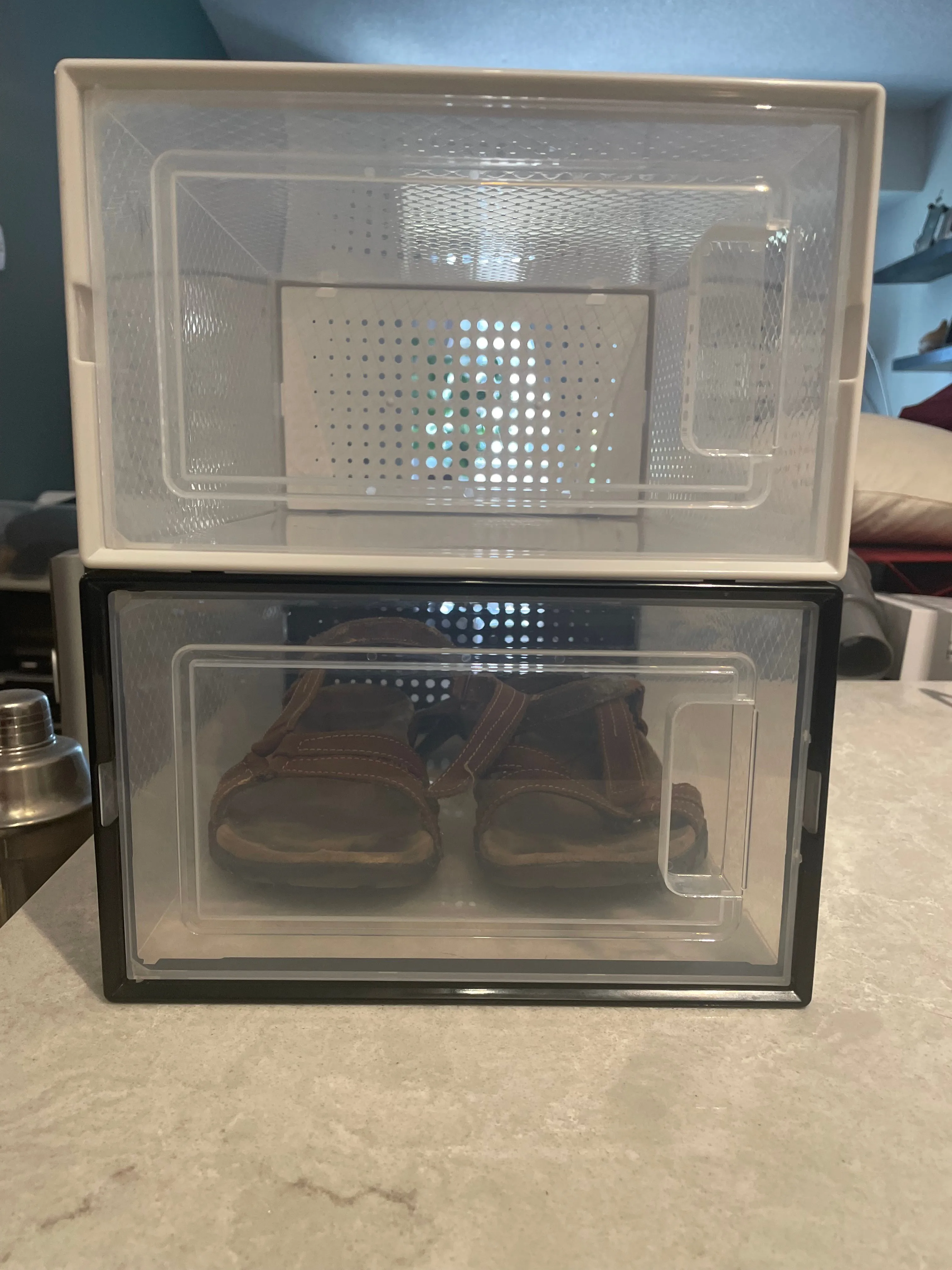 Transparent Plastic Shoe Boxes thumbnail