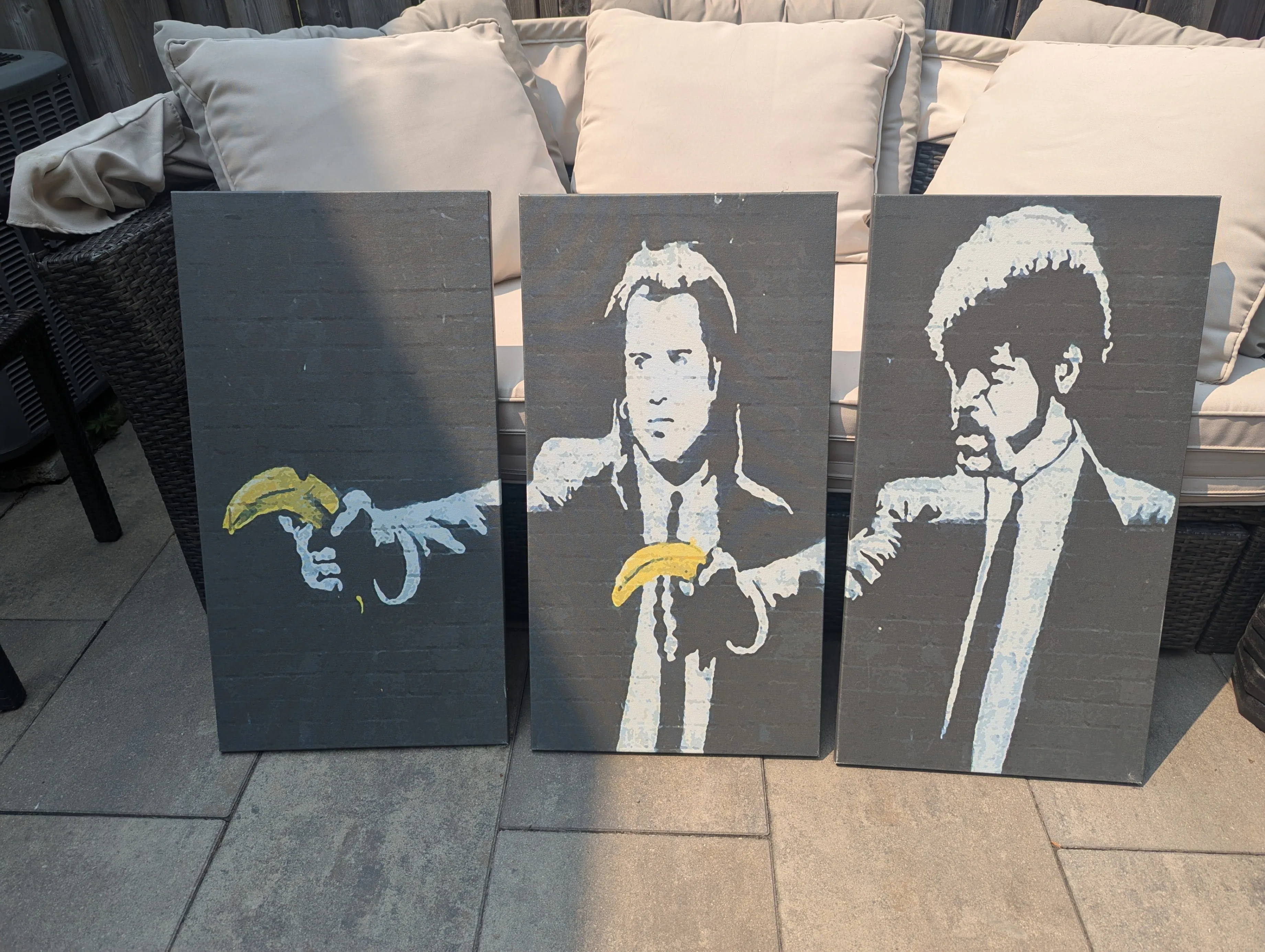 Pulp Fiction Movie Art Canvas thumbnail