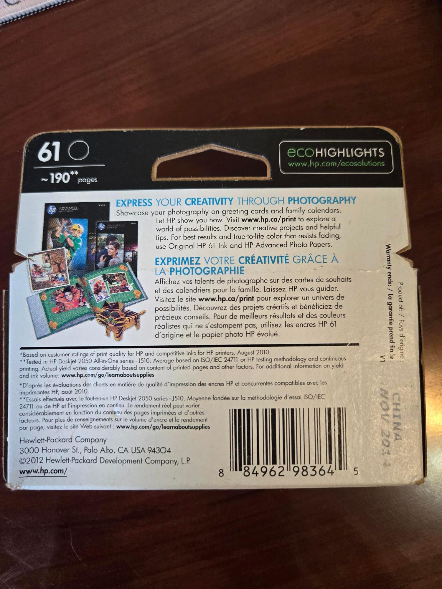 Free Printer Ink ***please read description*** - photo 2