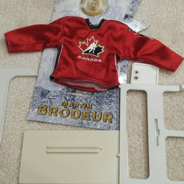 Martin Brodeur 2006 McDonald’s Canada Olympic Mini Jersey - photo 2