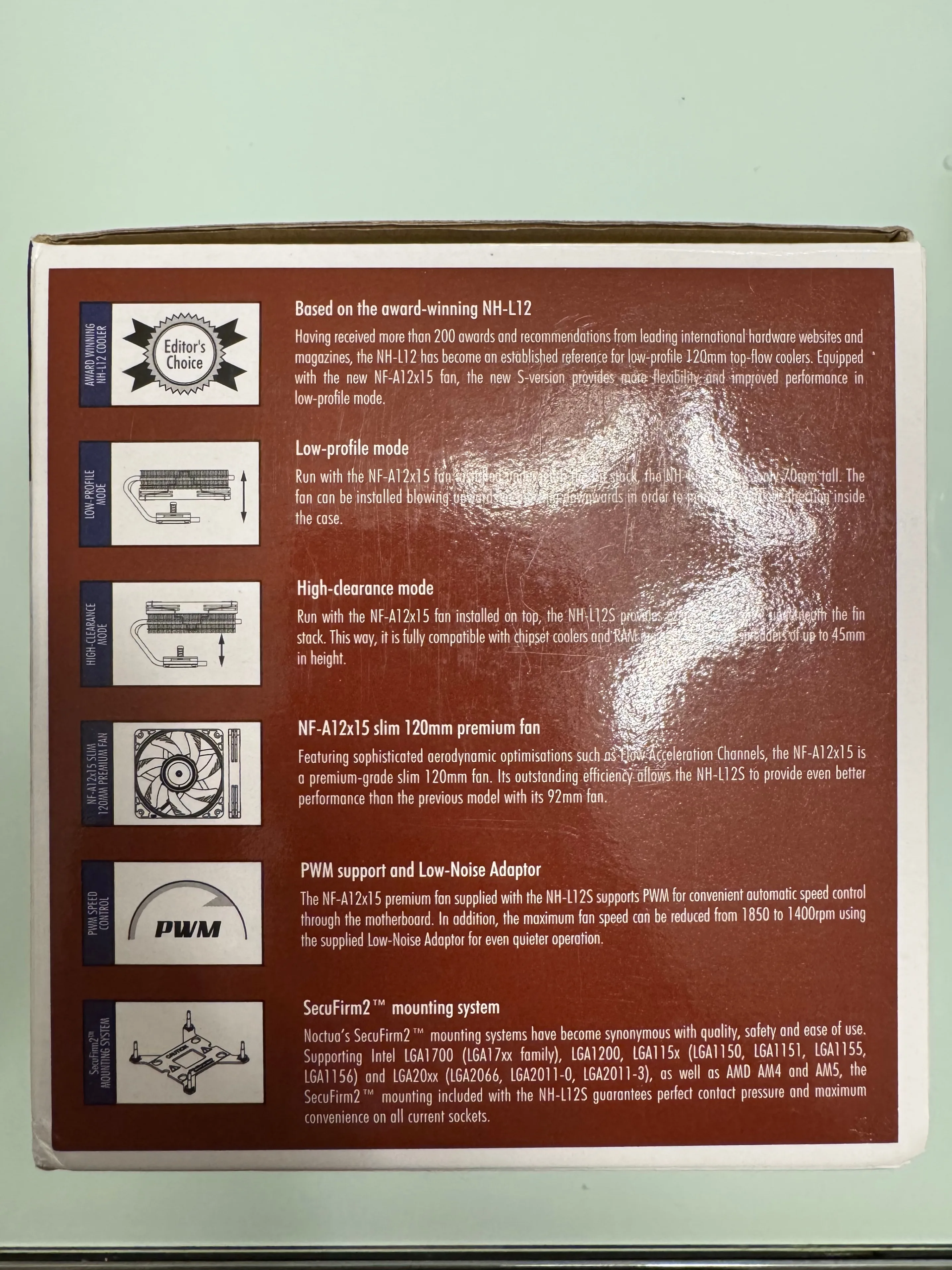 Noctua NH-L12S for sale (BNIB) image indicator(3)