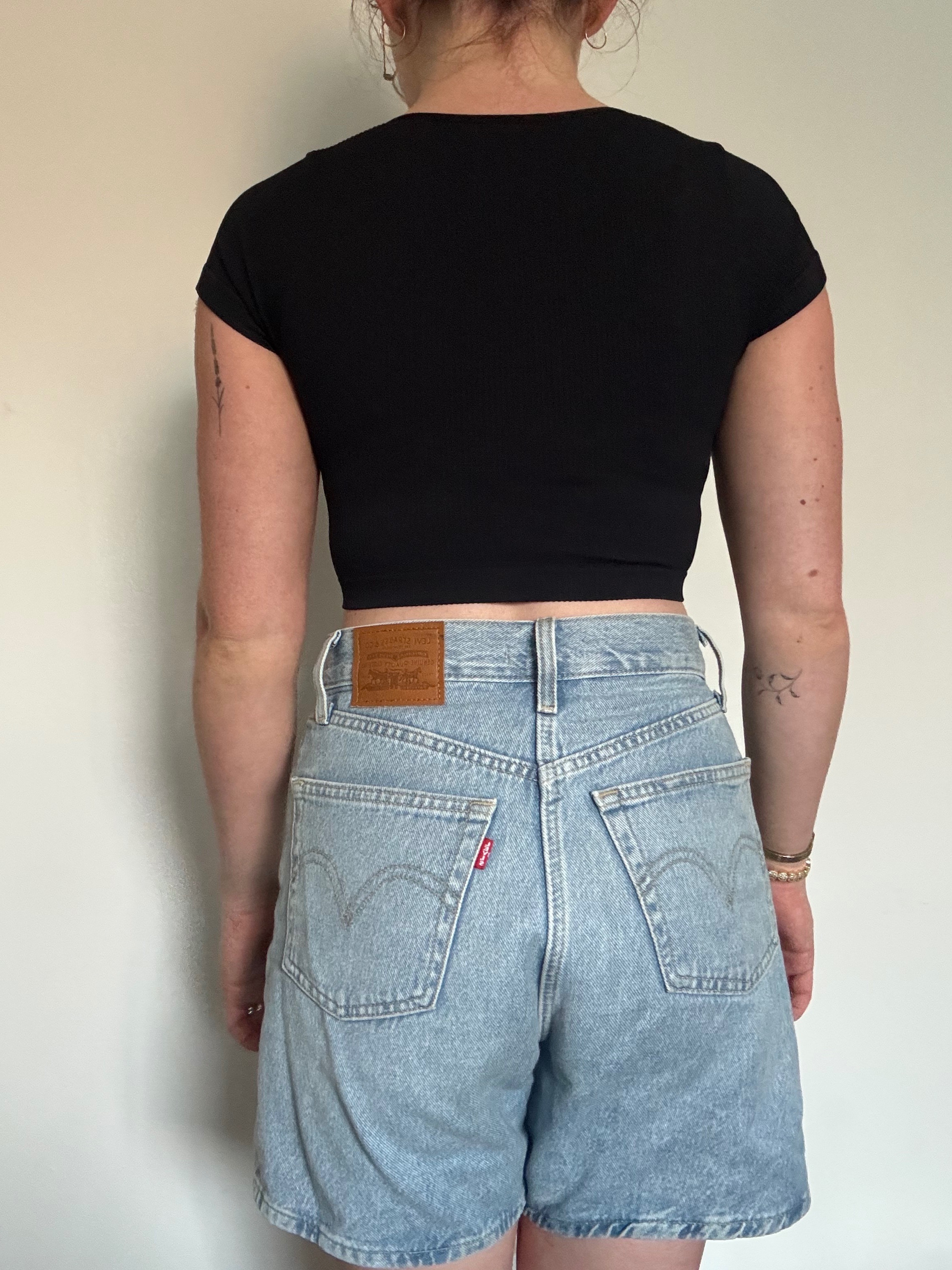 short sleeve crop top - photo 2
