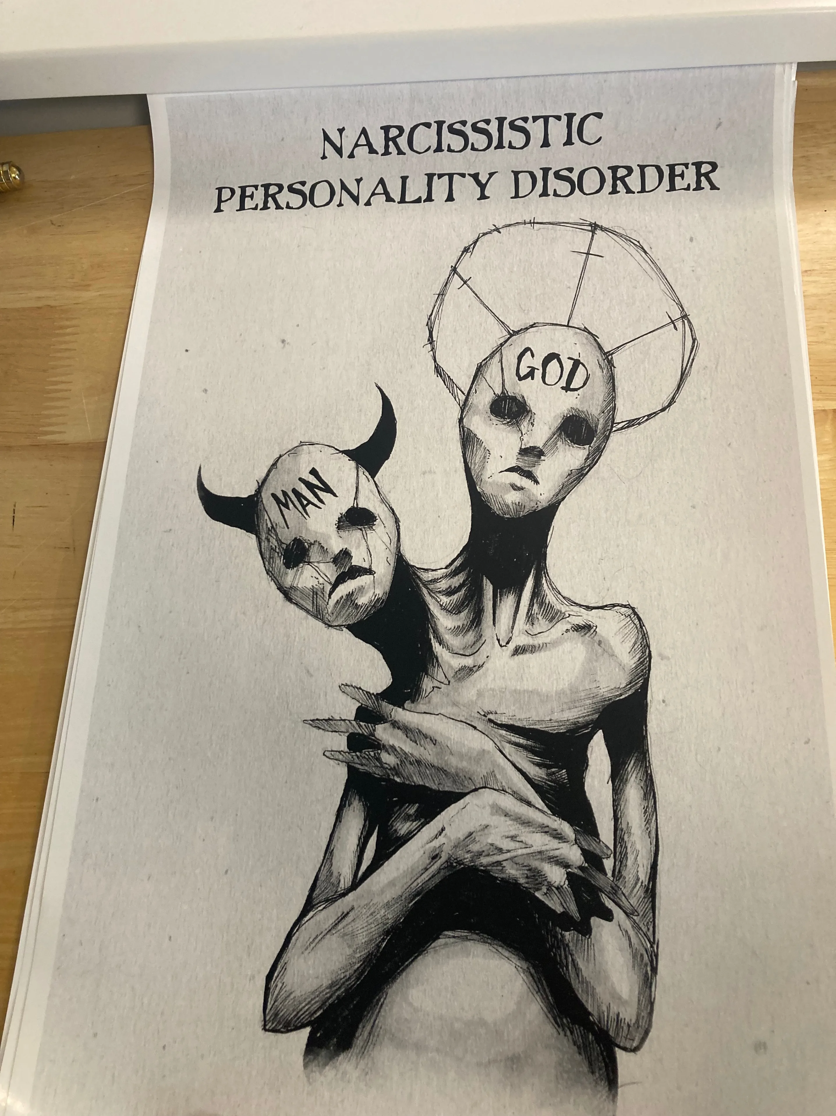 GRAPHIC ART-SHAWN COSS /MENTAL AWARENESS / SYNDROMES /DISORDERS image indicator(4)