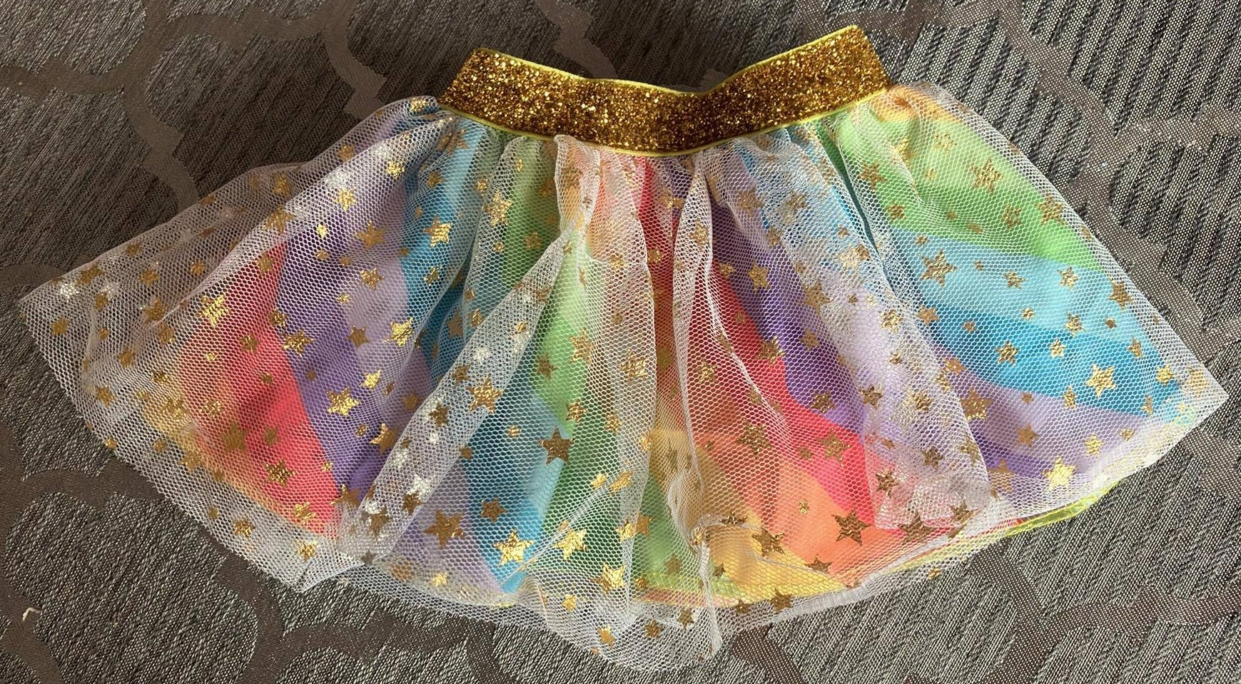 Rainbow Skirt for an 18 Inch Doll