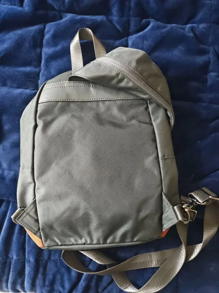 Condotti Sling Backpack – Olive Green & Orange Trim image indicator(3)