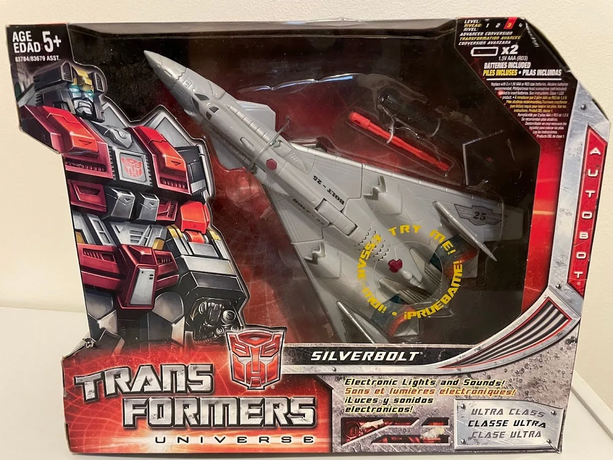 TRANSFORMERS UNIVERSE Powerglide & Silverbolt thumbnail