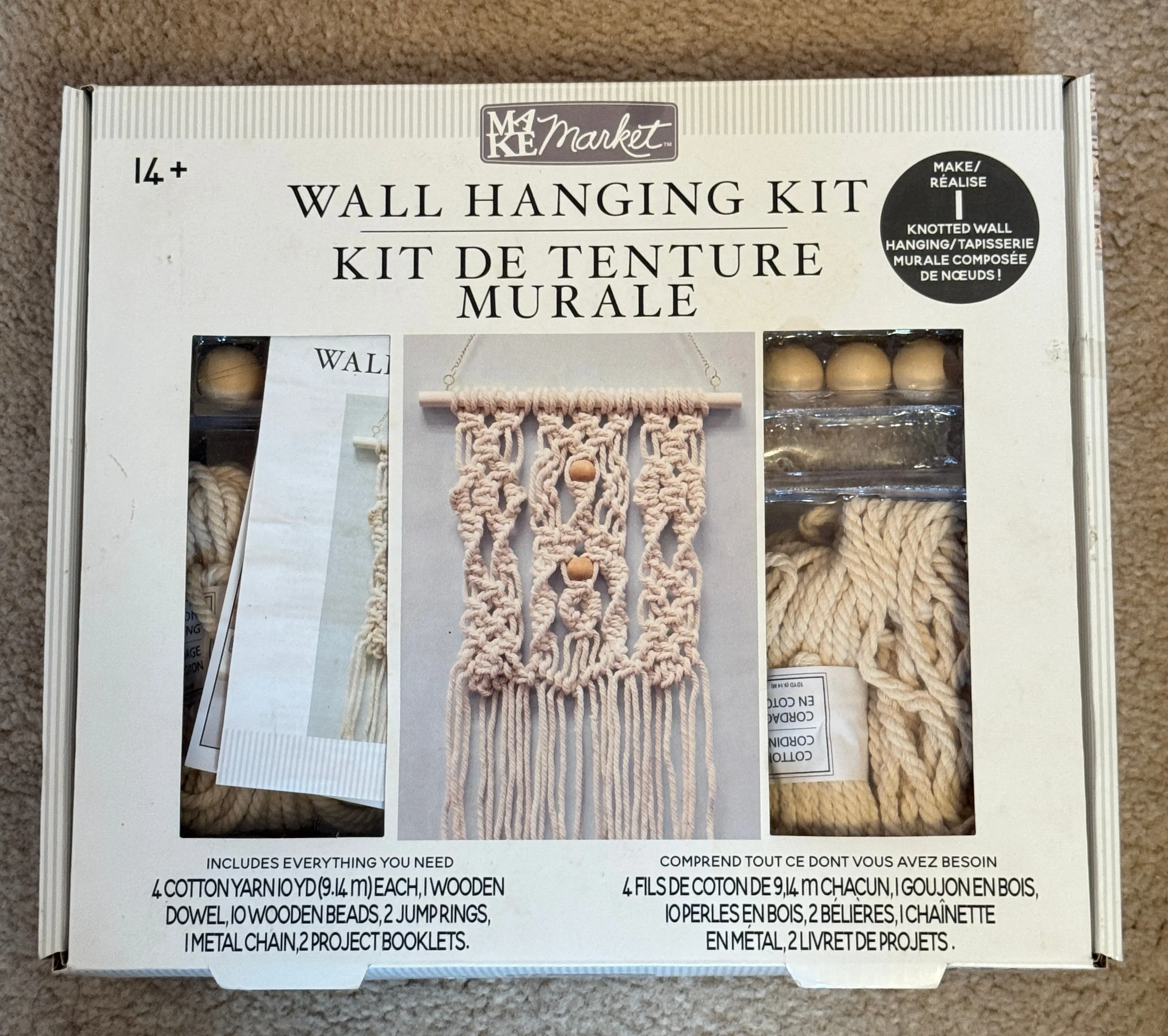 Wall Hanging Macrame Kit thumbnail