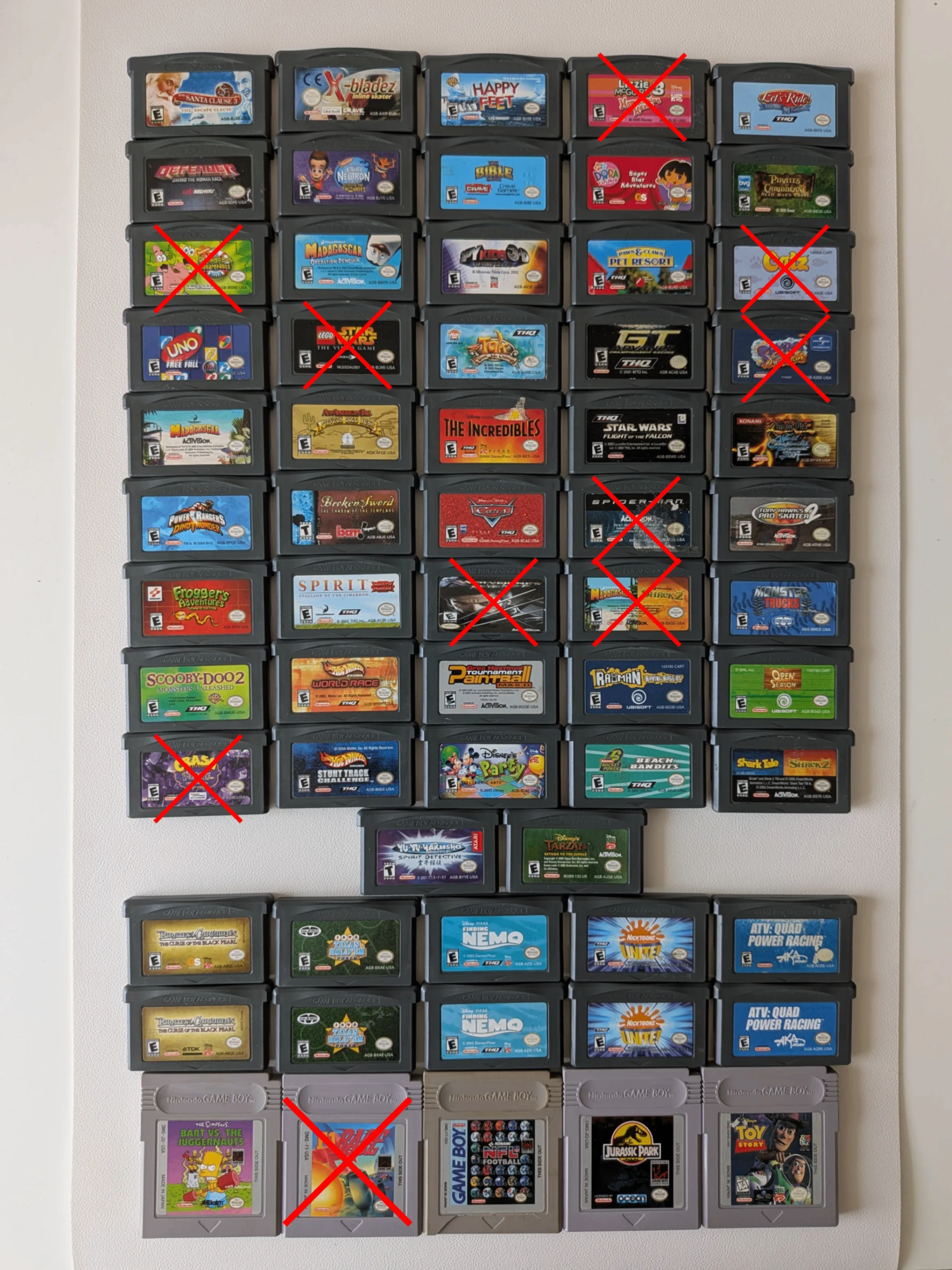 Nintendo GB&GBA Games $5 each thumbnail