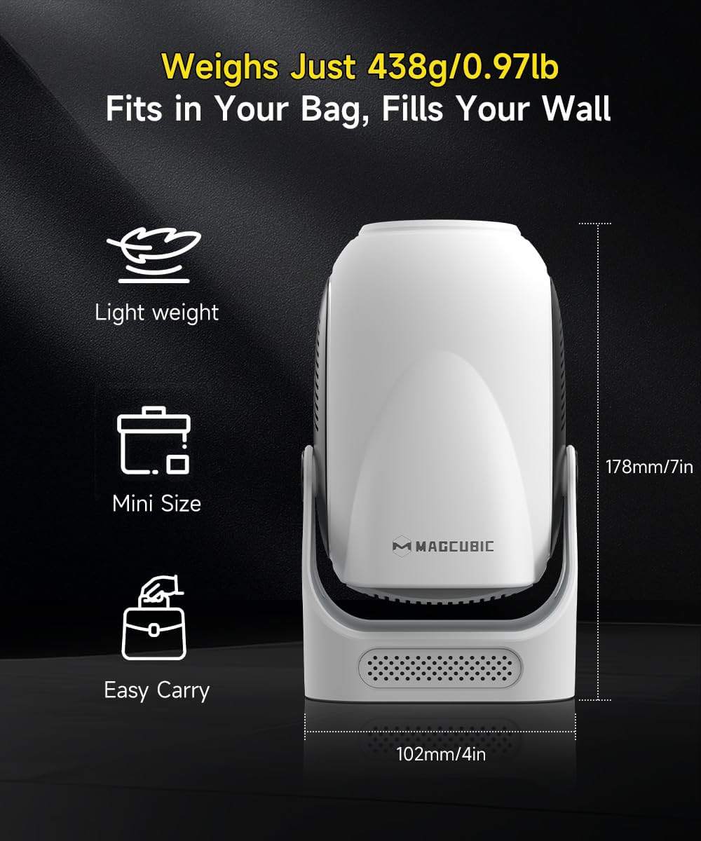 Electric Focus Mini Projector: 720P, 4K Support, WiFi 6 - photo 5