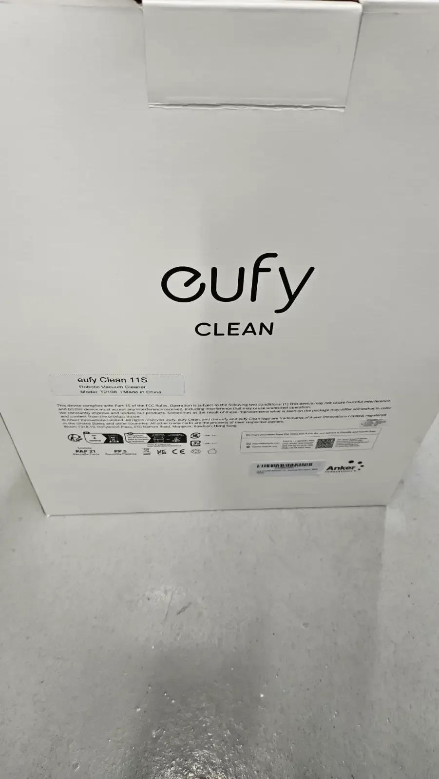 New Eufy RoboVac 11S Slim – Self-Charging Robot Vac image indicator(2)