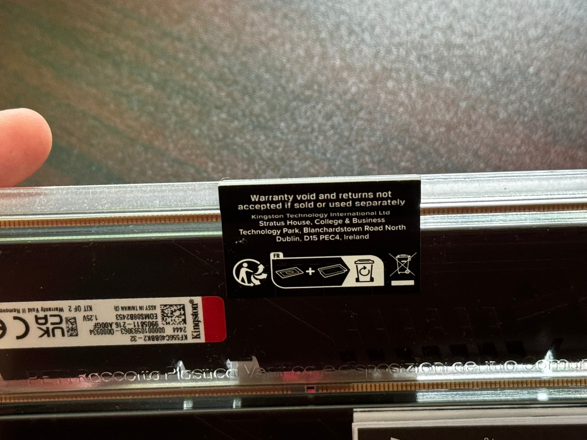 Kingston Fury Beast 32GB (2x16GB) 5600MHz DDR5 CL40 DIMM - photo 4