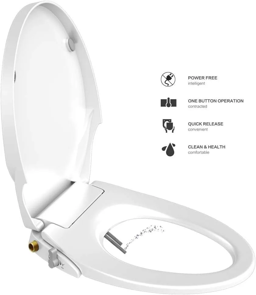 🚿 Bidet Toilet Seat with Self-Cleaning Dual Nozzles thumbnail