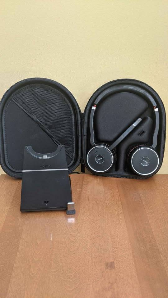 Jabra Evolve 75 Wireless Over-Ear Bluetooth Headphones HSC040W