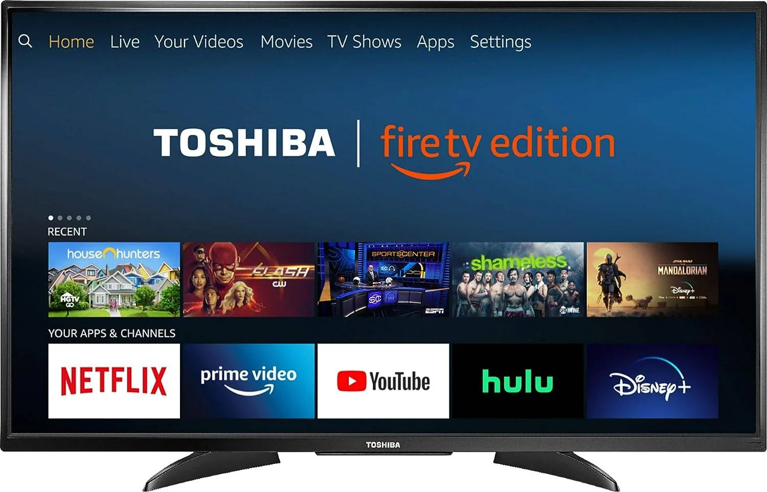 Toshiba 43" 4K UHD Smart Fire TV - Stunning Clarity thumbnail