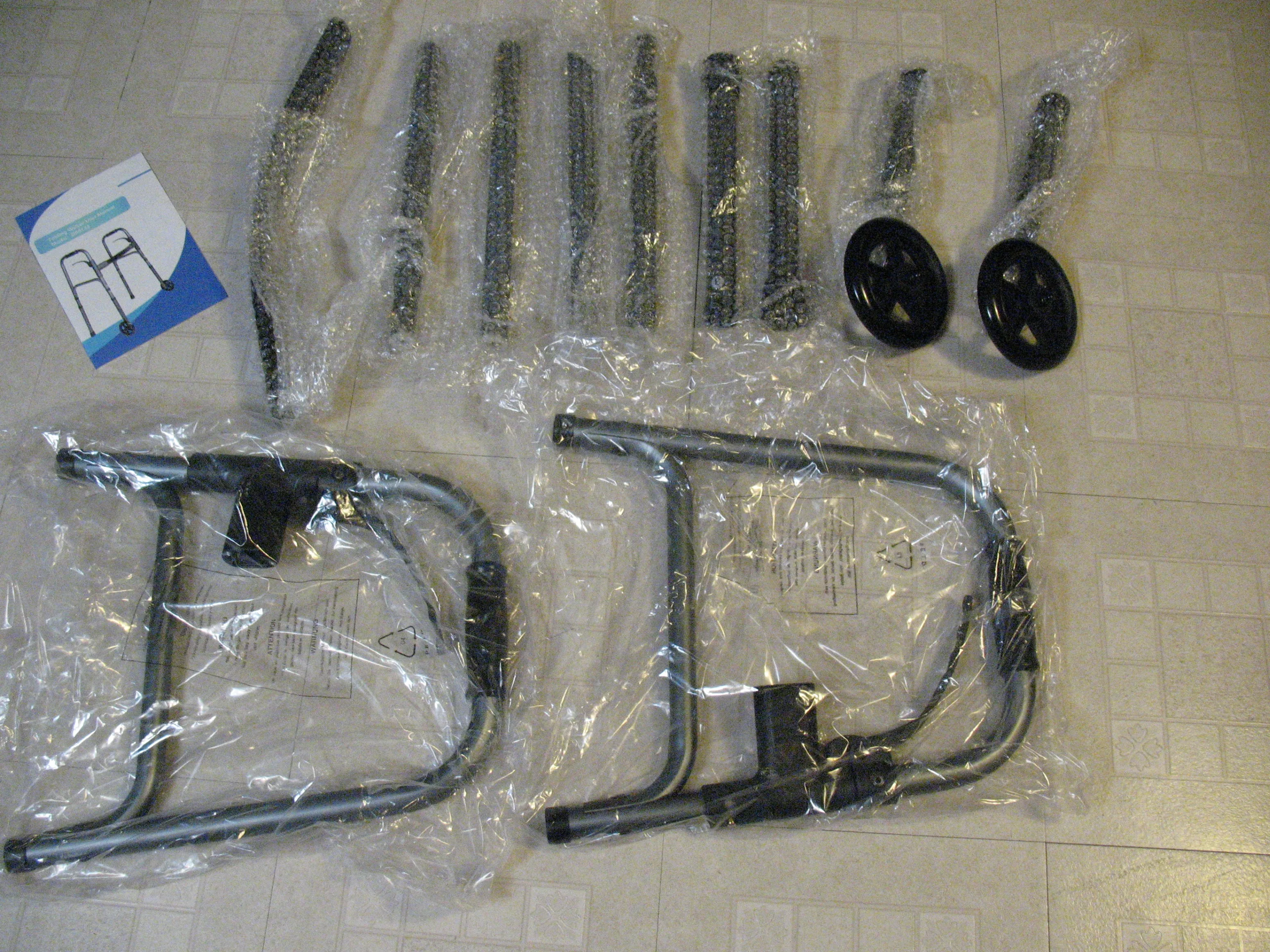 Adult Adjustable Aluminum Walker, BRAND NEW image indicator(7)