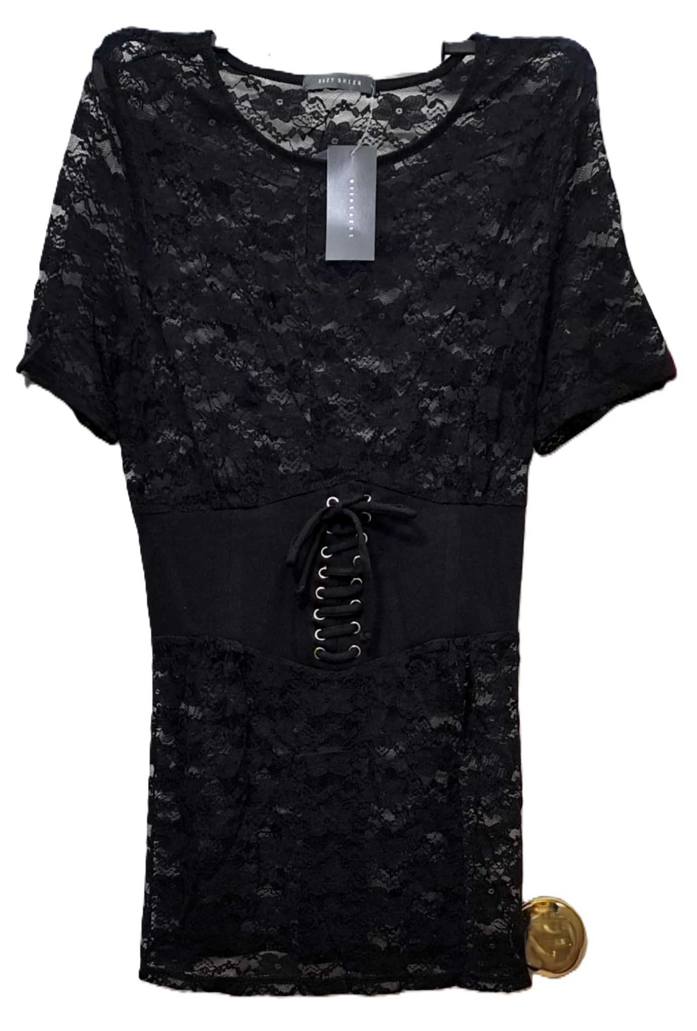 New Stylish Lace Tummy Control Casual and Formal Feminine Blouse - photo 2