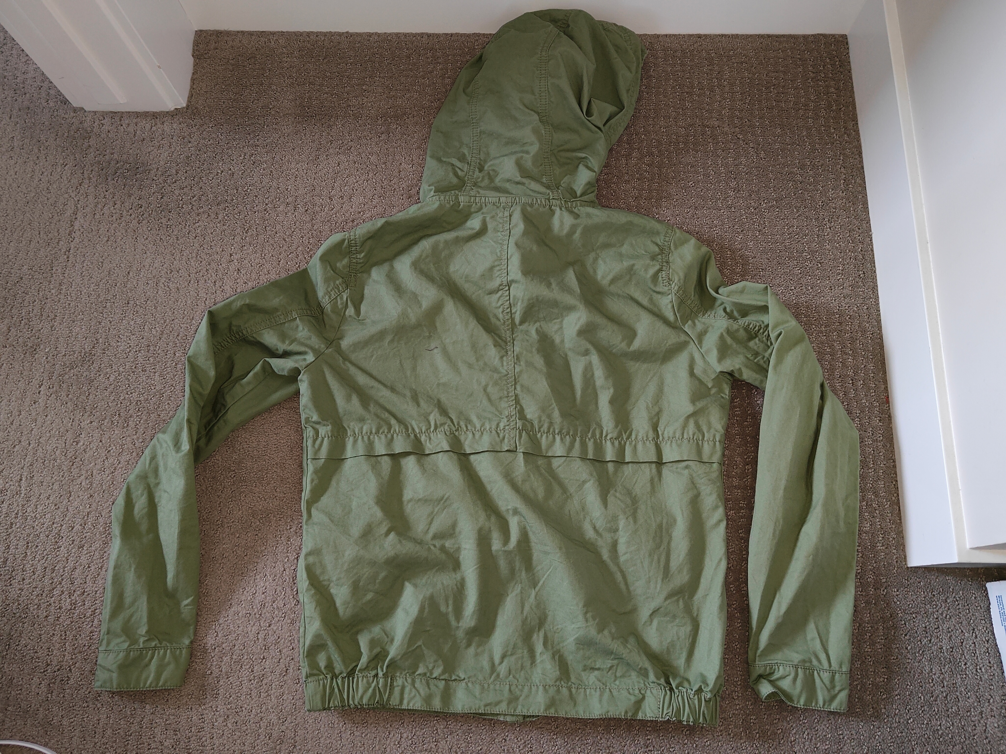 Women Only Army Green Alice Sport Spring Parka Jacket Size Small - photo 5