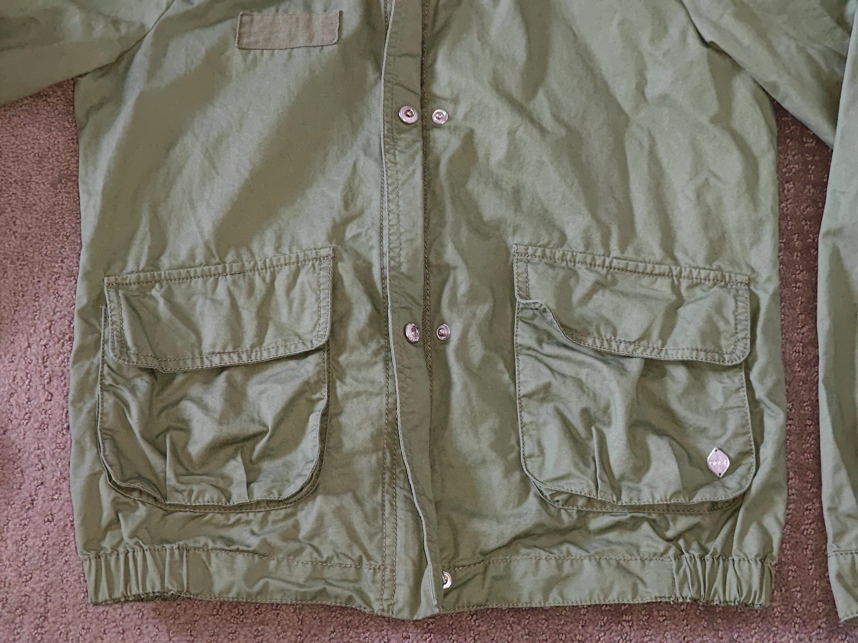 Women Only Army Green Alice Sport Spring Parka Jacket Size Small - photo 3