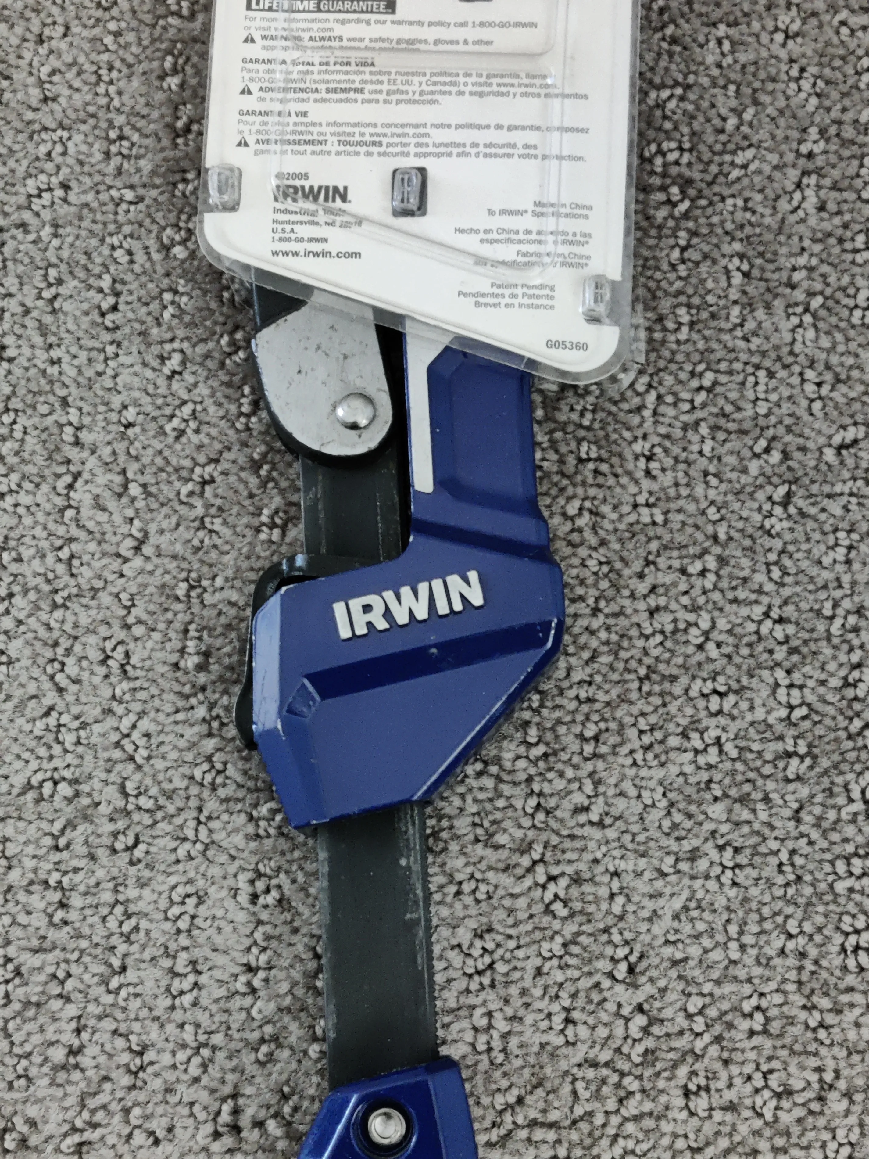 Irwin Vise-Grip - Quick Adjusting Pipe Wrench up to 1-1/2" Pipe image indicator(6)
