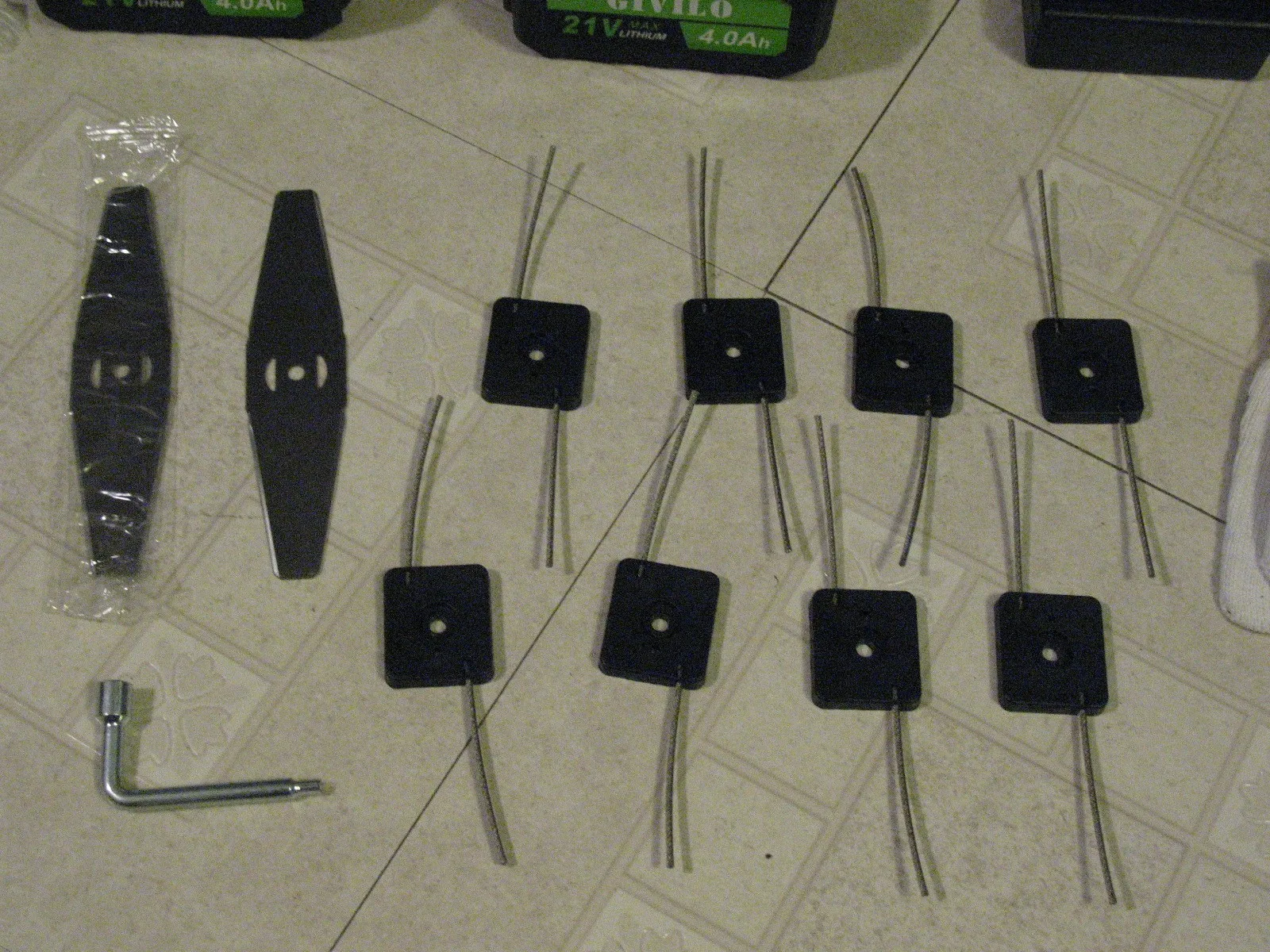 21 Volt Cordless Grass Trimmer, BRAND NEW image indicator(3)