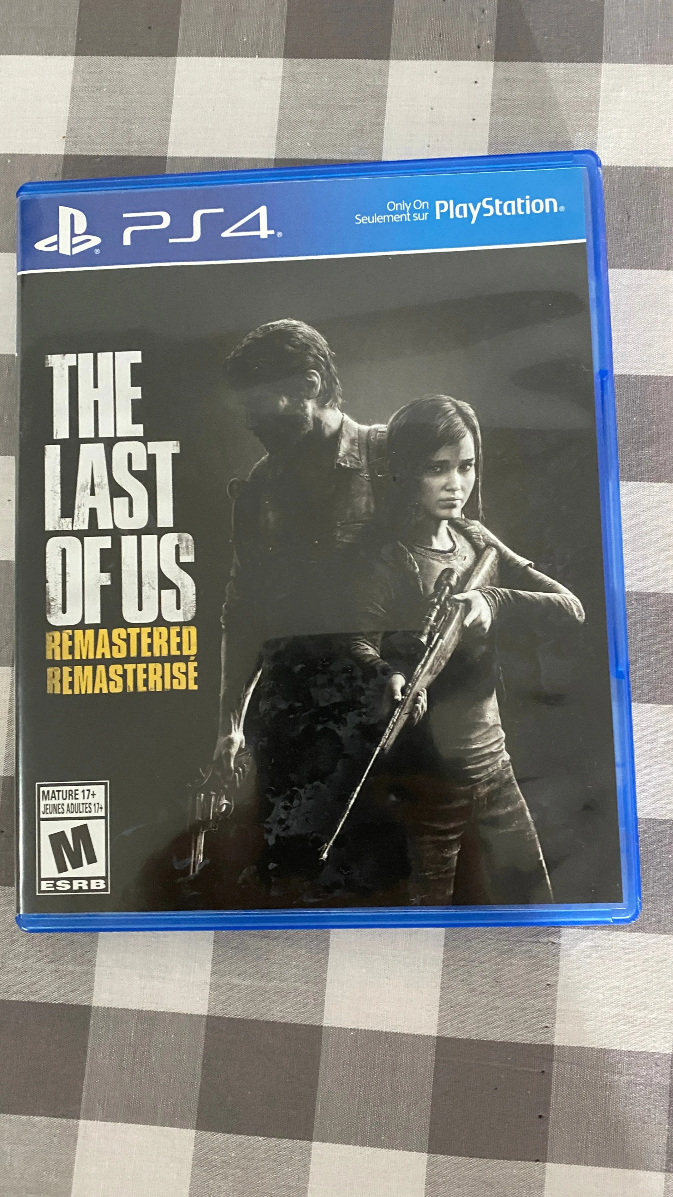 The last of us Remastered ps4 disc thumbnail