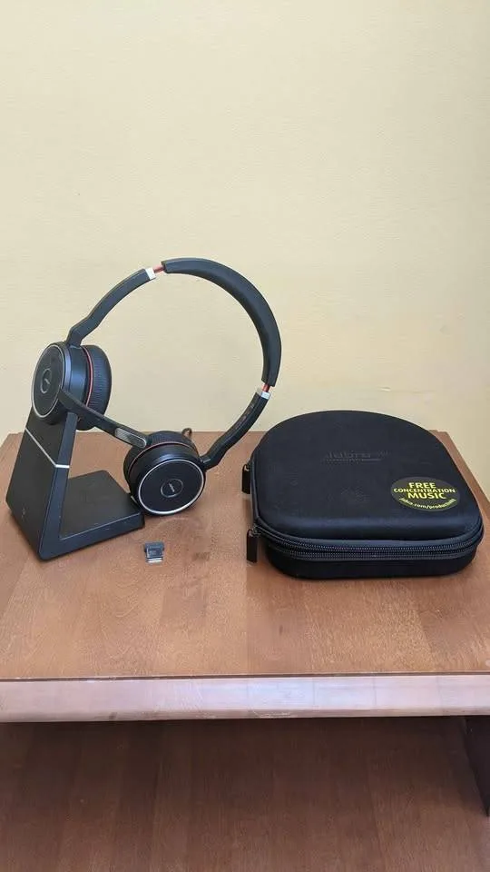 Jabra Evolve 75 Wireless Over-Ear Bluetooth Headphones HSC040W image indicator(3)