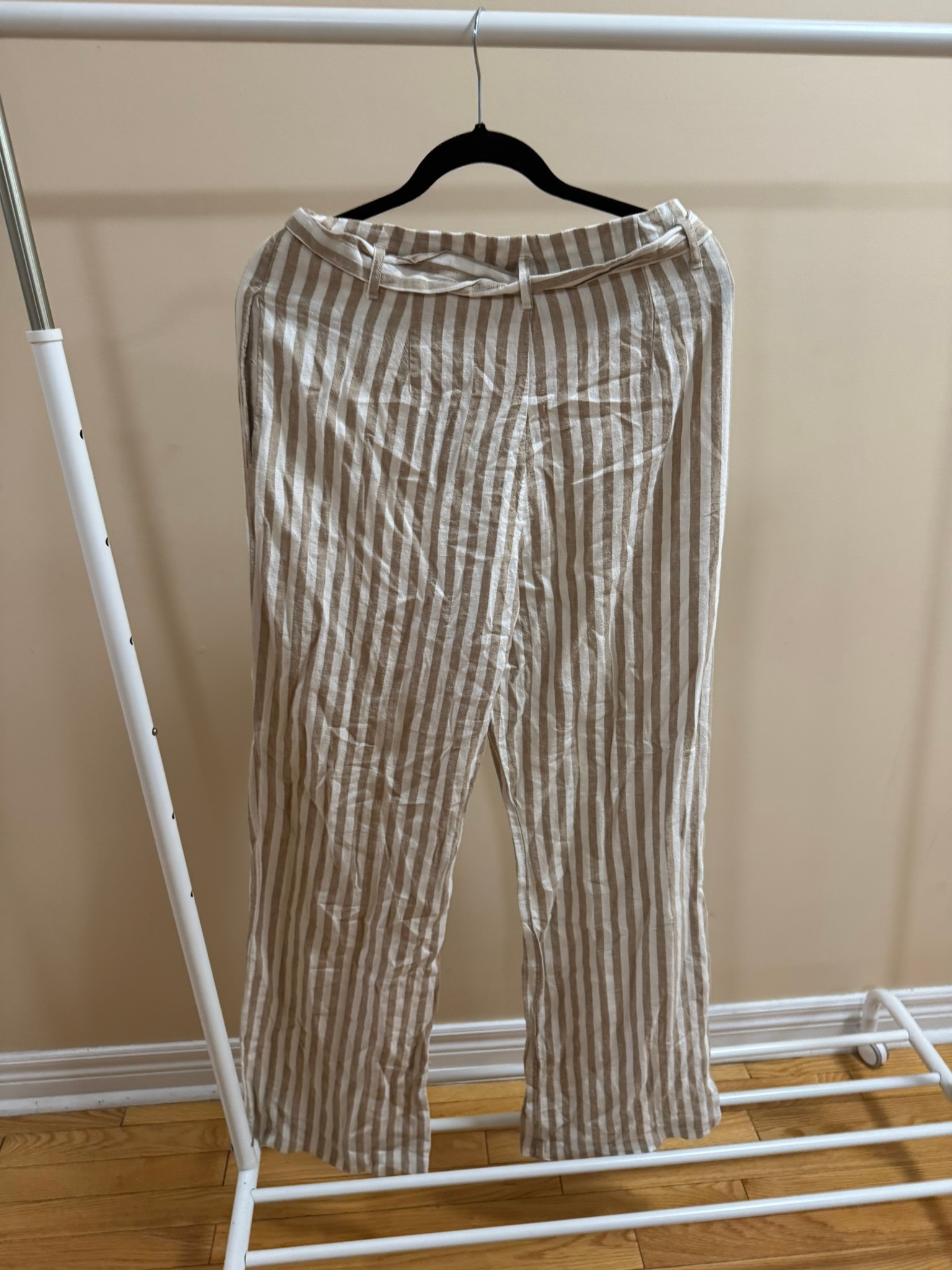 Dynamite Stripped Linen Pants - Size 10 - New With Tags - photo 5