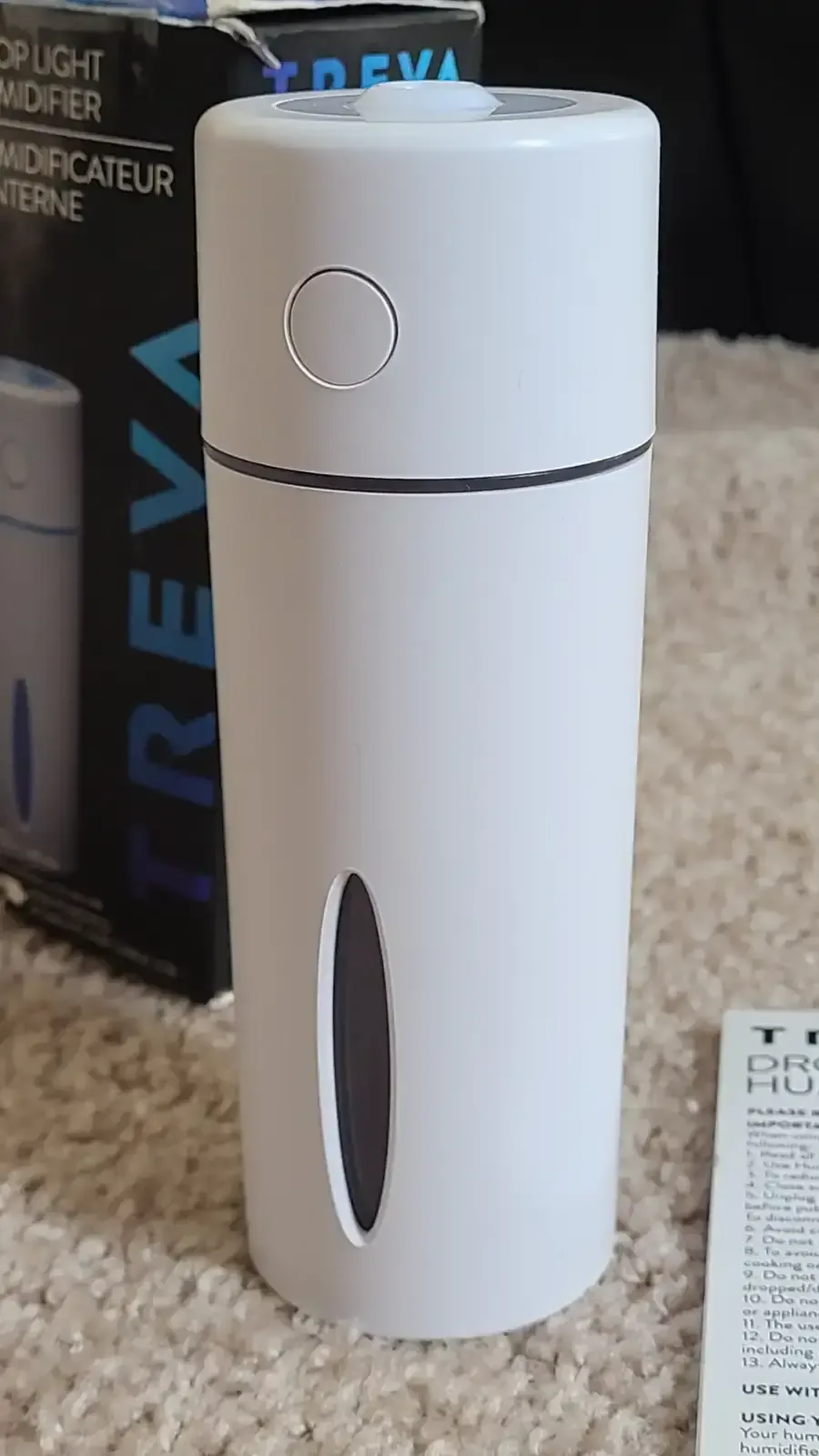 Portable Mini Humidifier with colour lights (1 pc) image indicator(3)