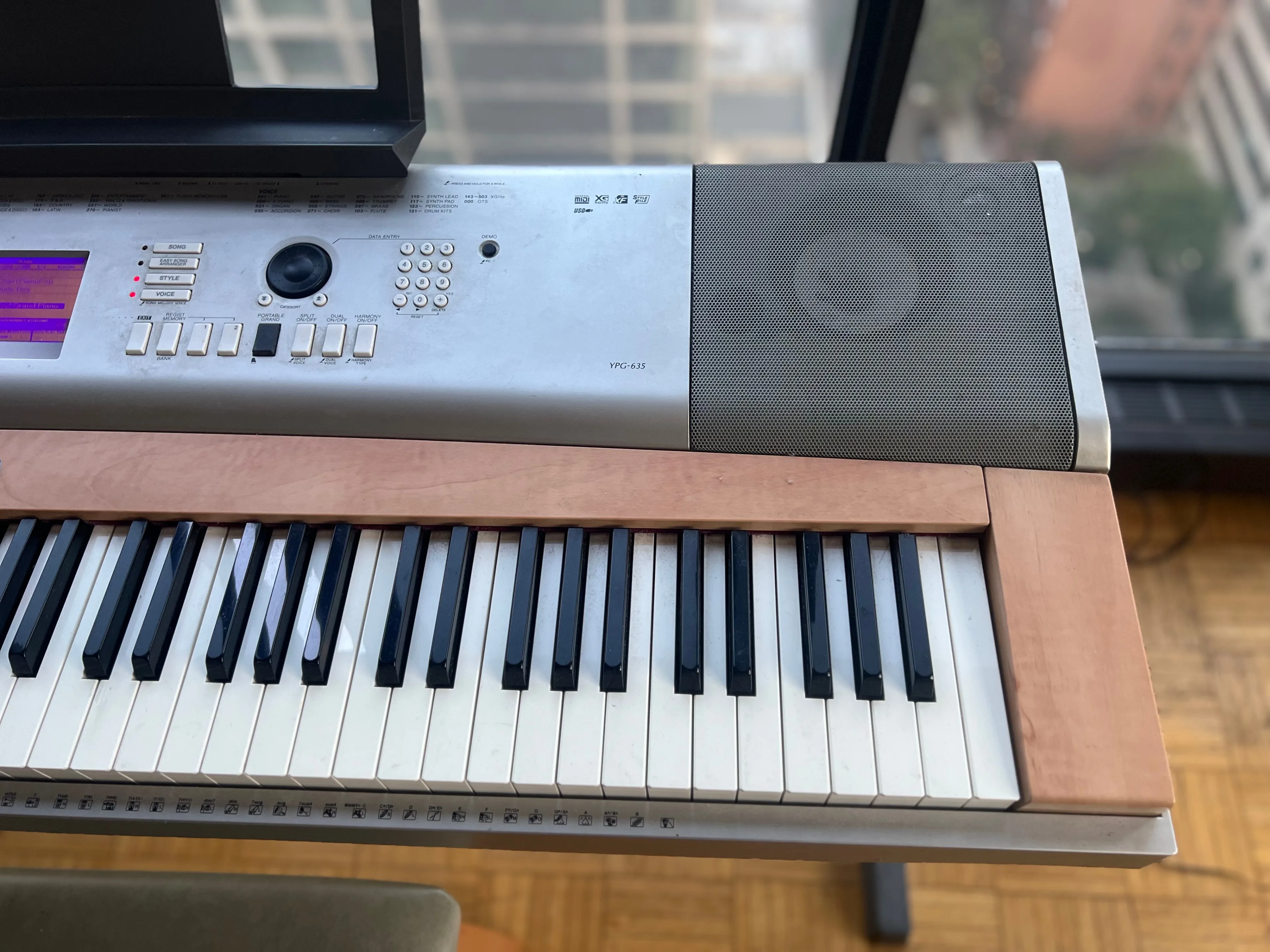 Yamaha YPG-635 88-Key image indicator(4)