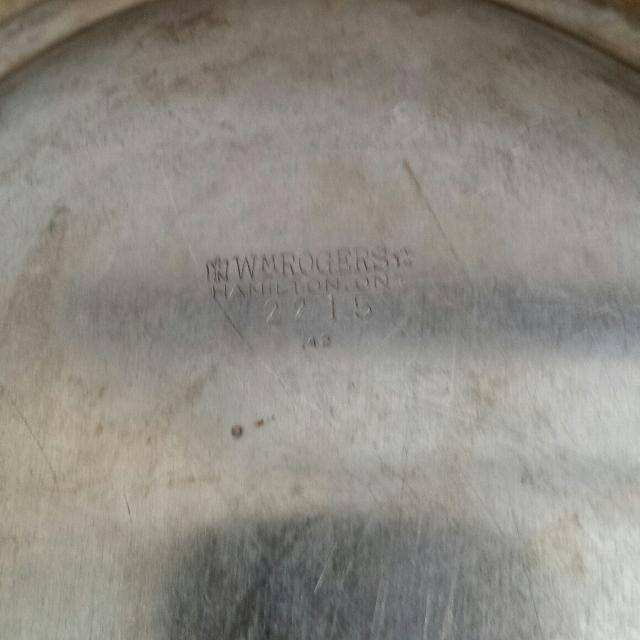WM Rogers Silverplate Covered Serving Dish – Vintage Oval Tray - photo 5