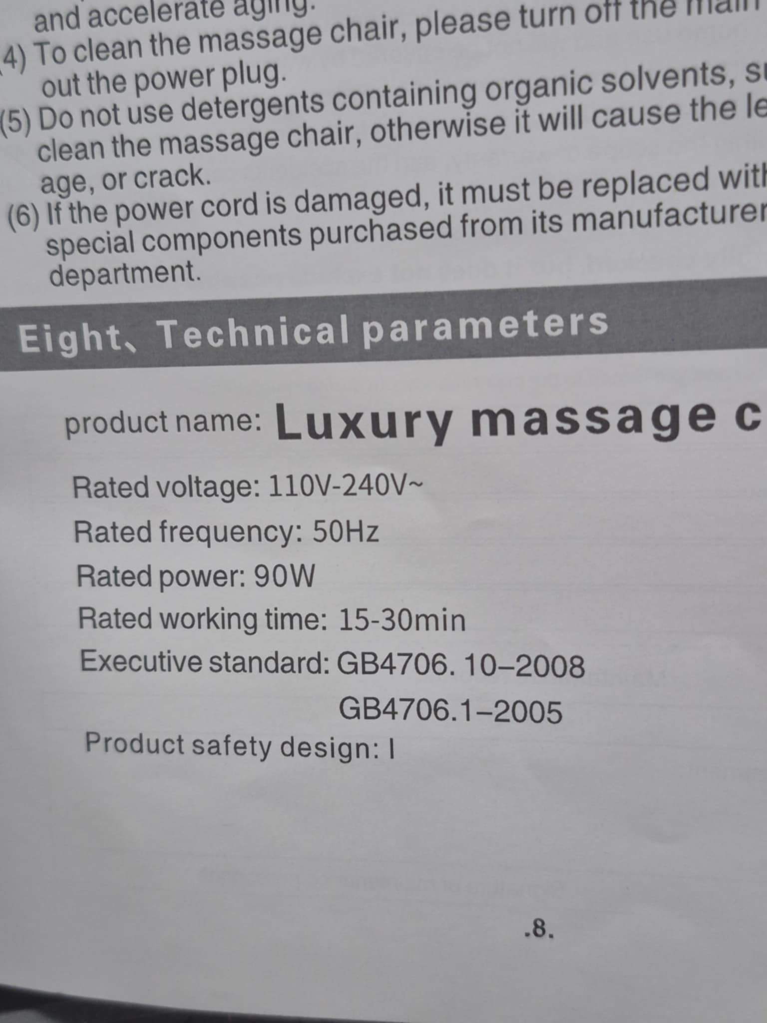 Luxury Massage Chair - photo 5