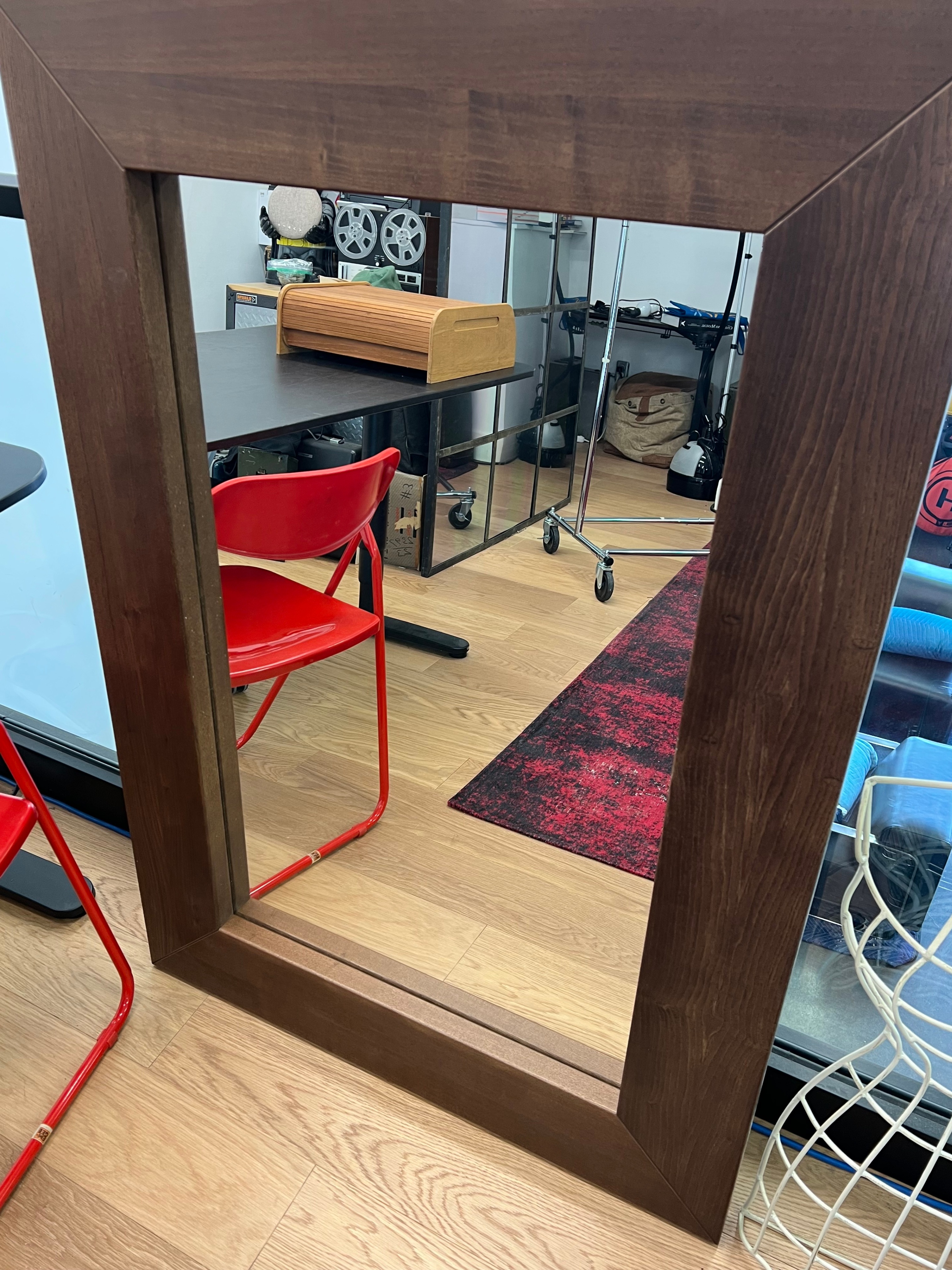 Wood Framed Mirror (IKEA MONGSTAD) - photo 2