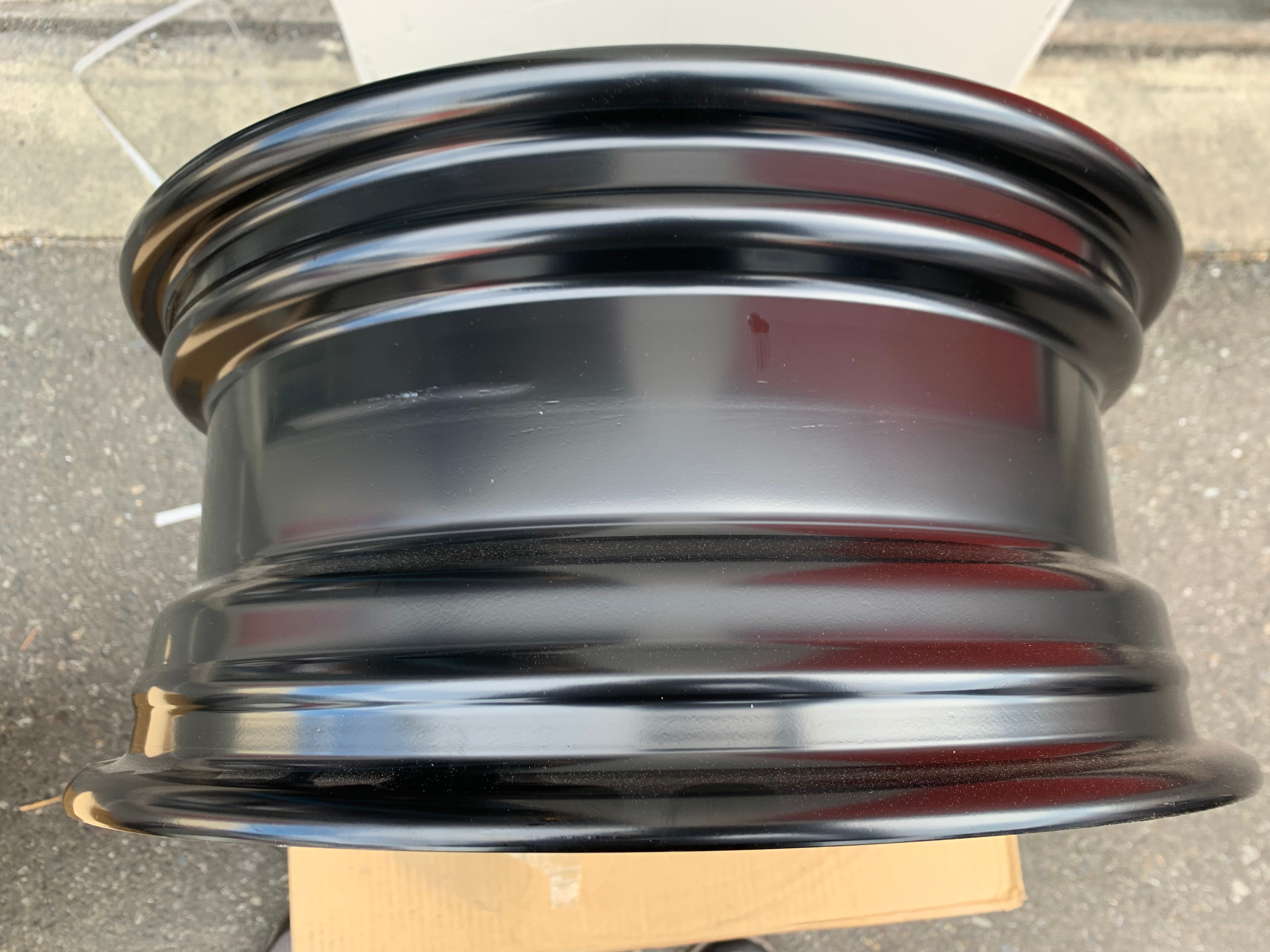 1 X single Brand New OEM 16X6.5" Mazda CX3 BLK steel rim - photo 5