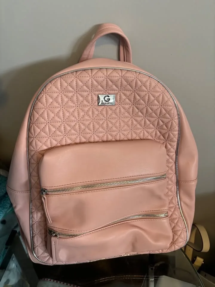 Pink Guess Backpack