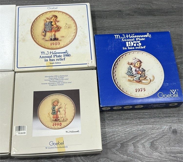 Set of 7 Hummel Annual Plates – 1975 to 1991 (Goebel, Germany) - photo 3
