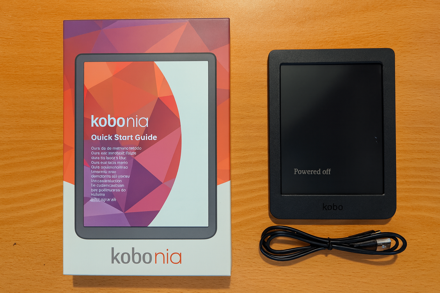 📚 Kobo eReader 6"– NEW IN BOX + STYLUS PEN + USB Cord + 8GB🔥 - photo 2