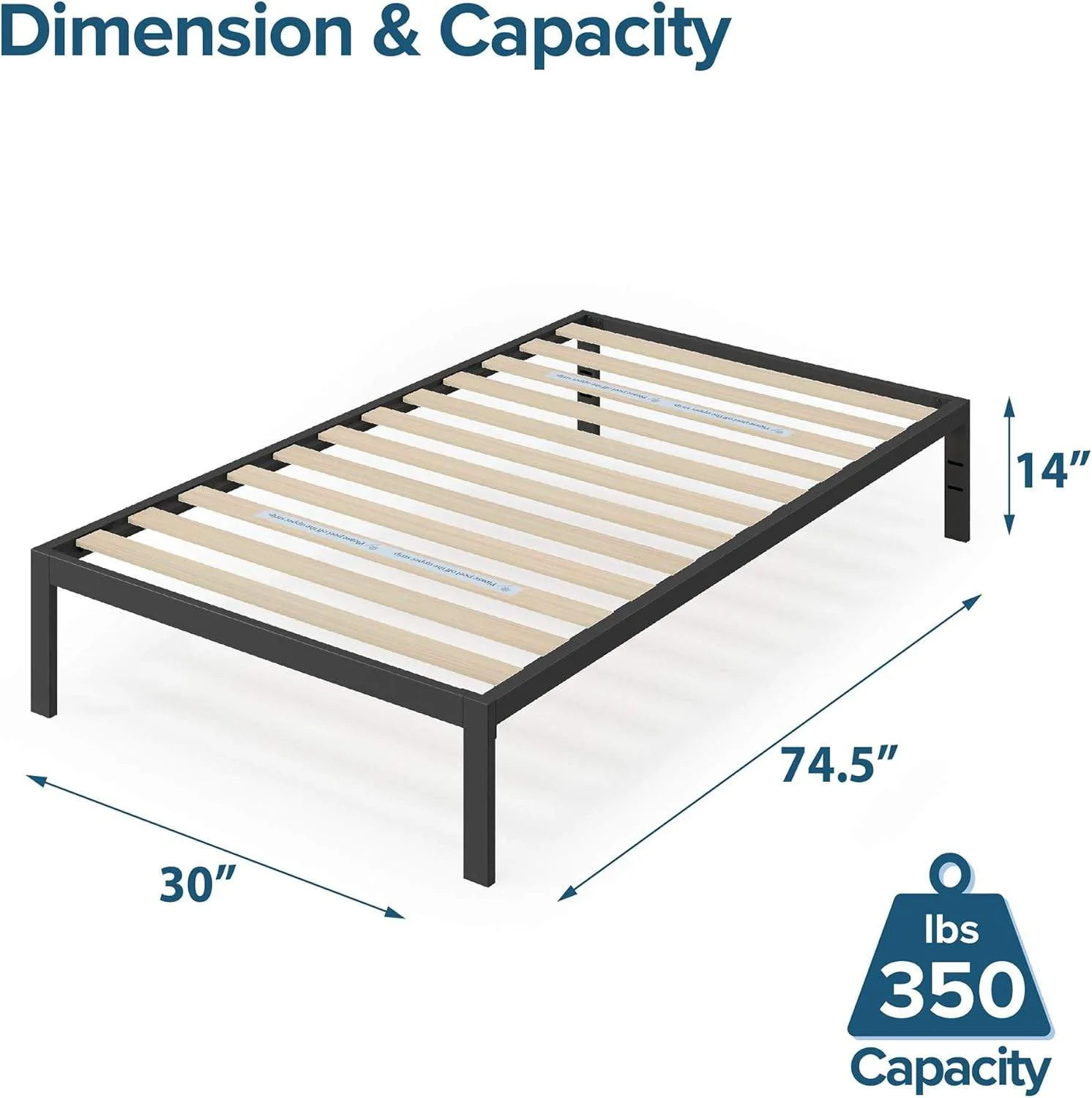 Narrow Mattress + Frame Set  (Day bed size) image indicator(2)