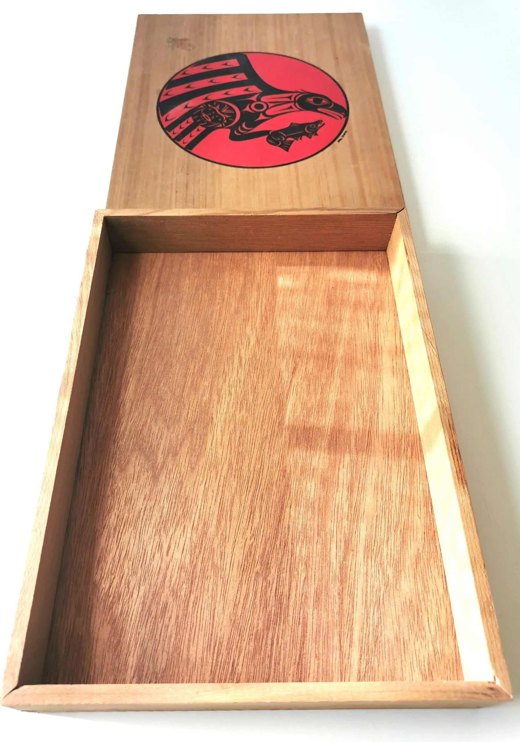 Cedar Box Originally used for Smoked Salmon 80s  Sam Greene image indicator(4)