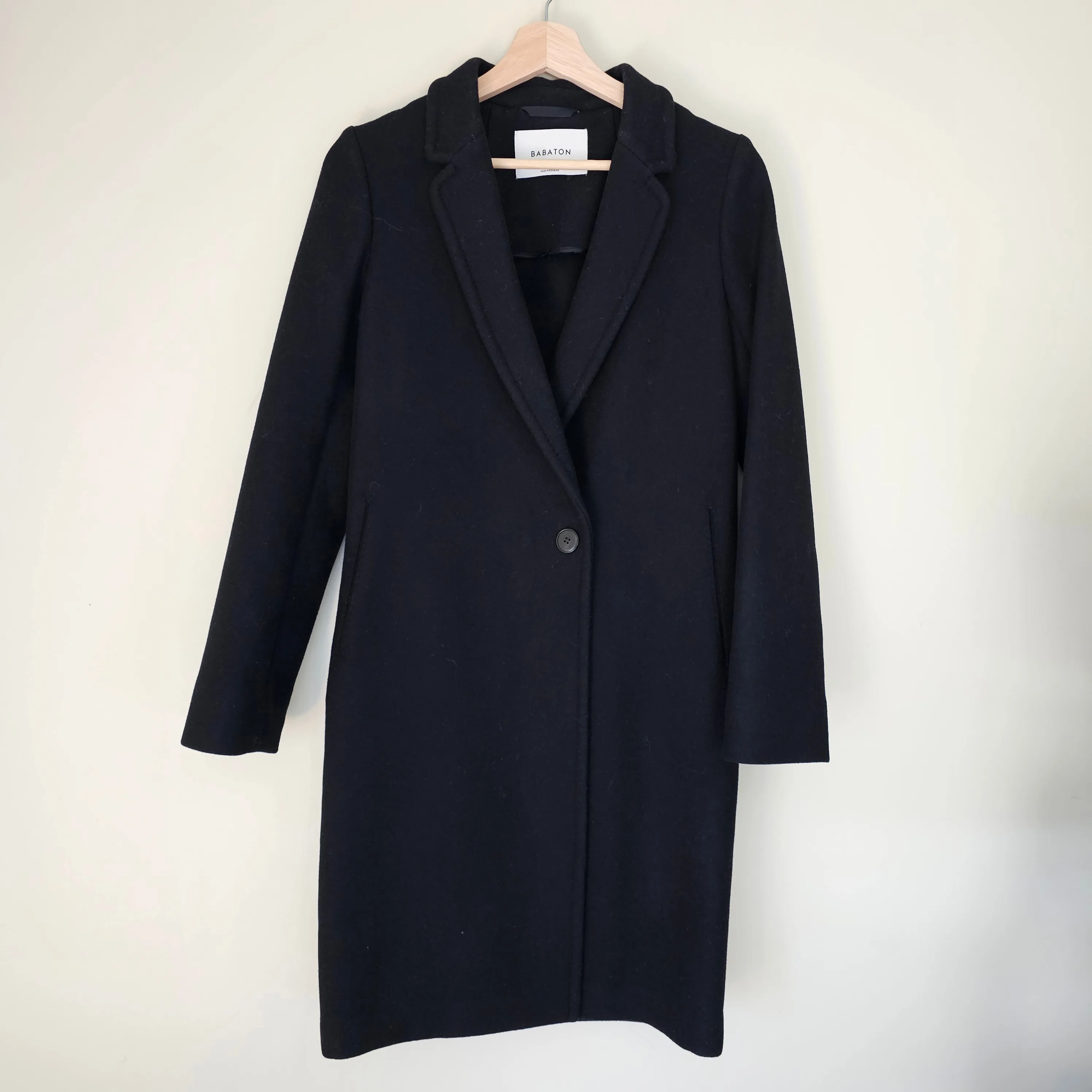 Aritzia Babaton Stedman Coat - 2018 - Black - Sz XXS thumbnail