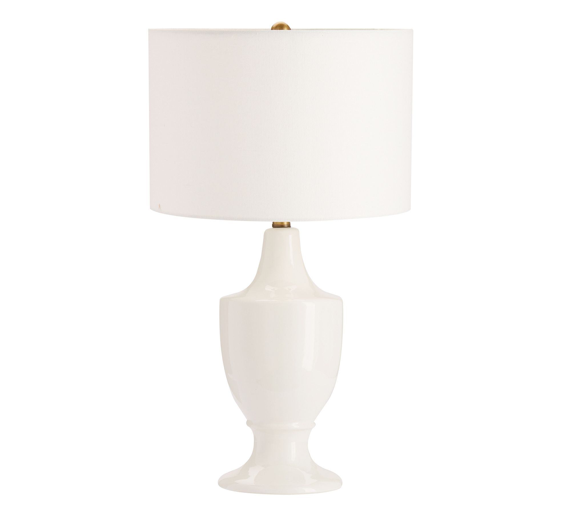 Two Pottery Barn Emilie Ceramic Table Lamps (24") - As NEW - photo 4