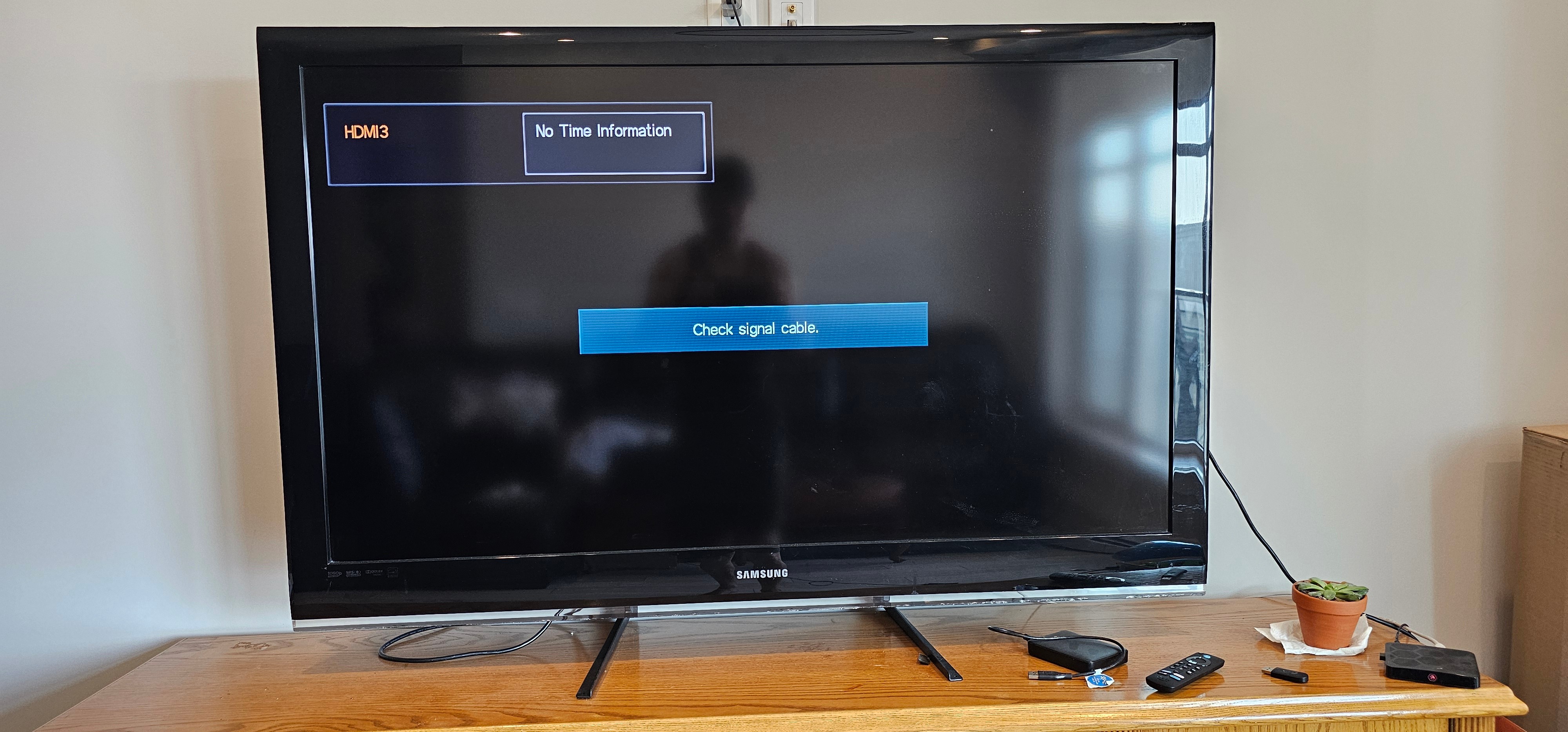 Samsung 52" 1080P LCD TV + Amazon Fire Stick
