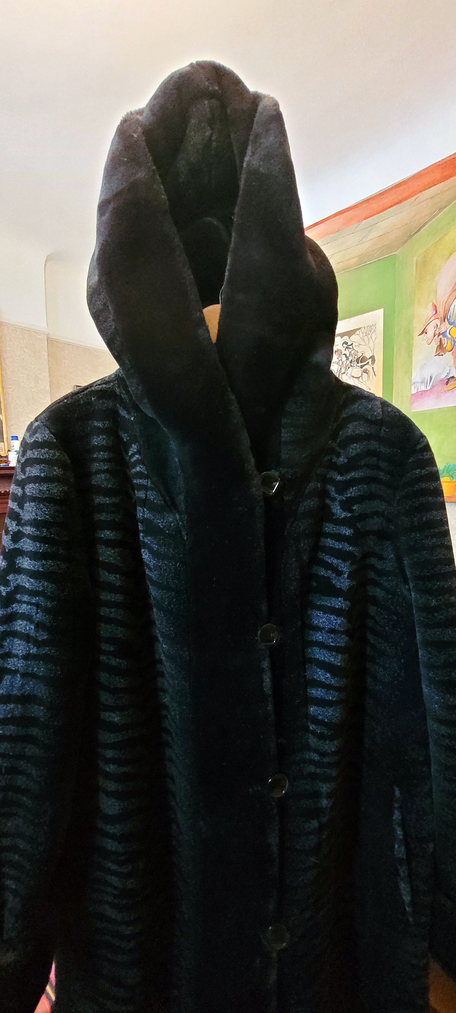 Winter Hoodie Long Women's Coat 130 cms Length - photo 3