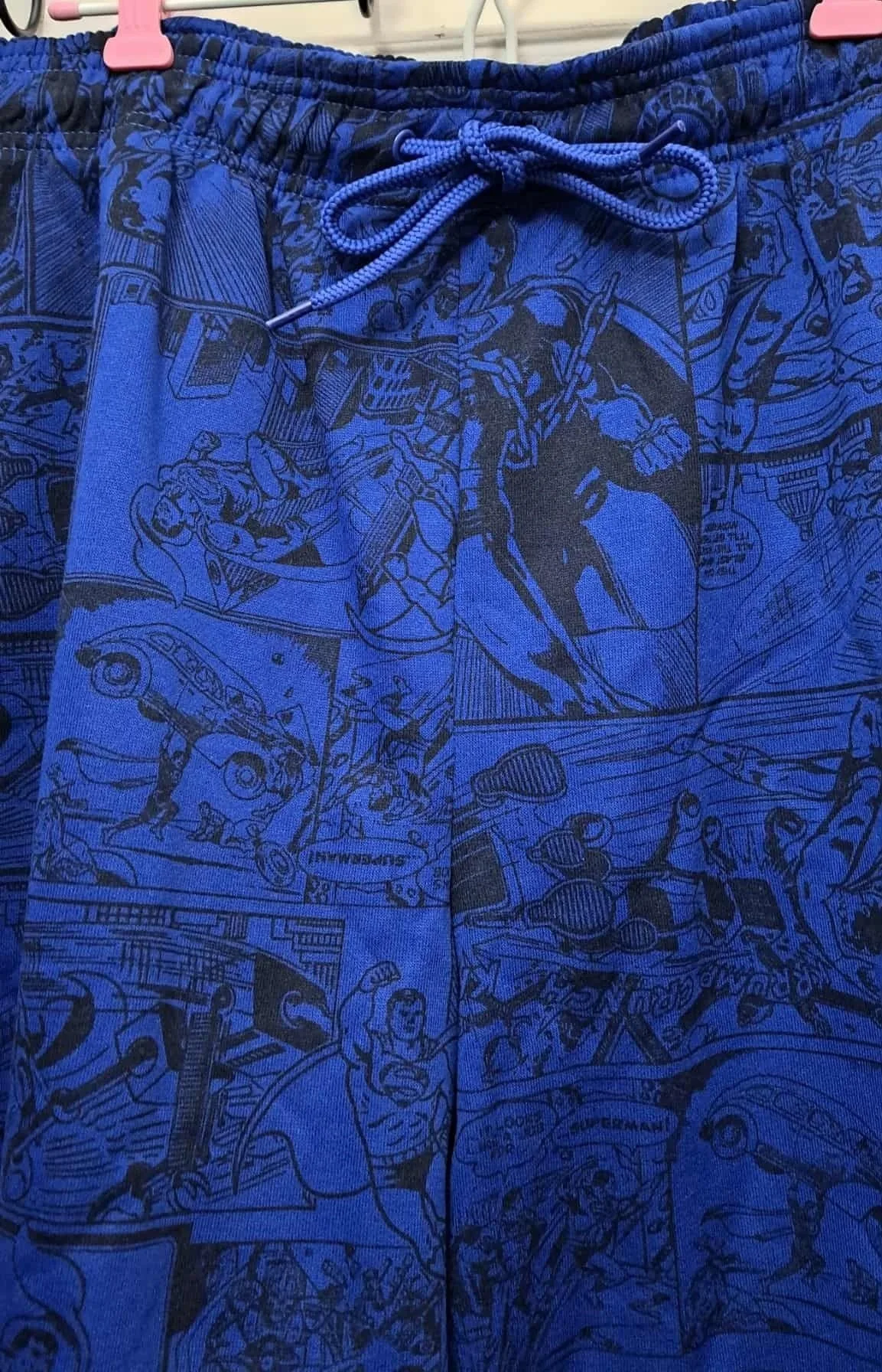 Authentic DC Comics Superman Men's Fleece Short image indicator(3)