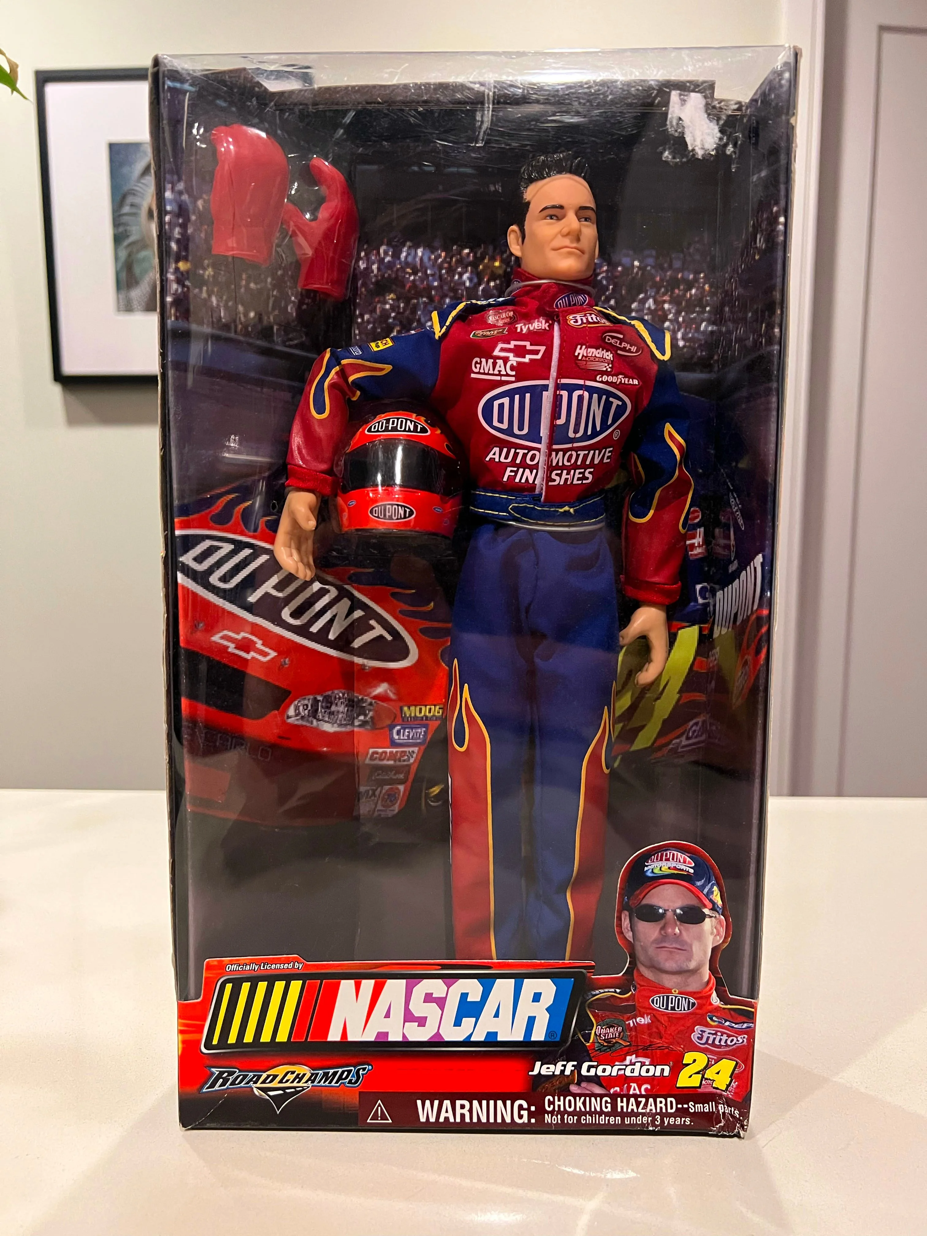 Jeff Gordon Road Champs Action Figure Jakks Pacific NASCAR Toy thumbnail