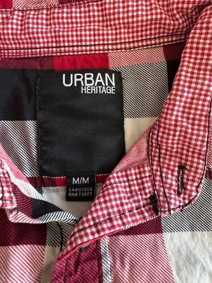 Men’s Urban Planet Plaid Shirts Medium 1 for $7, 2 for $10 image indicator(5)