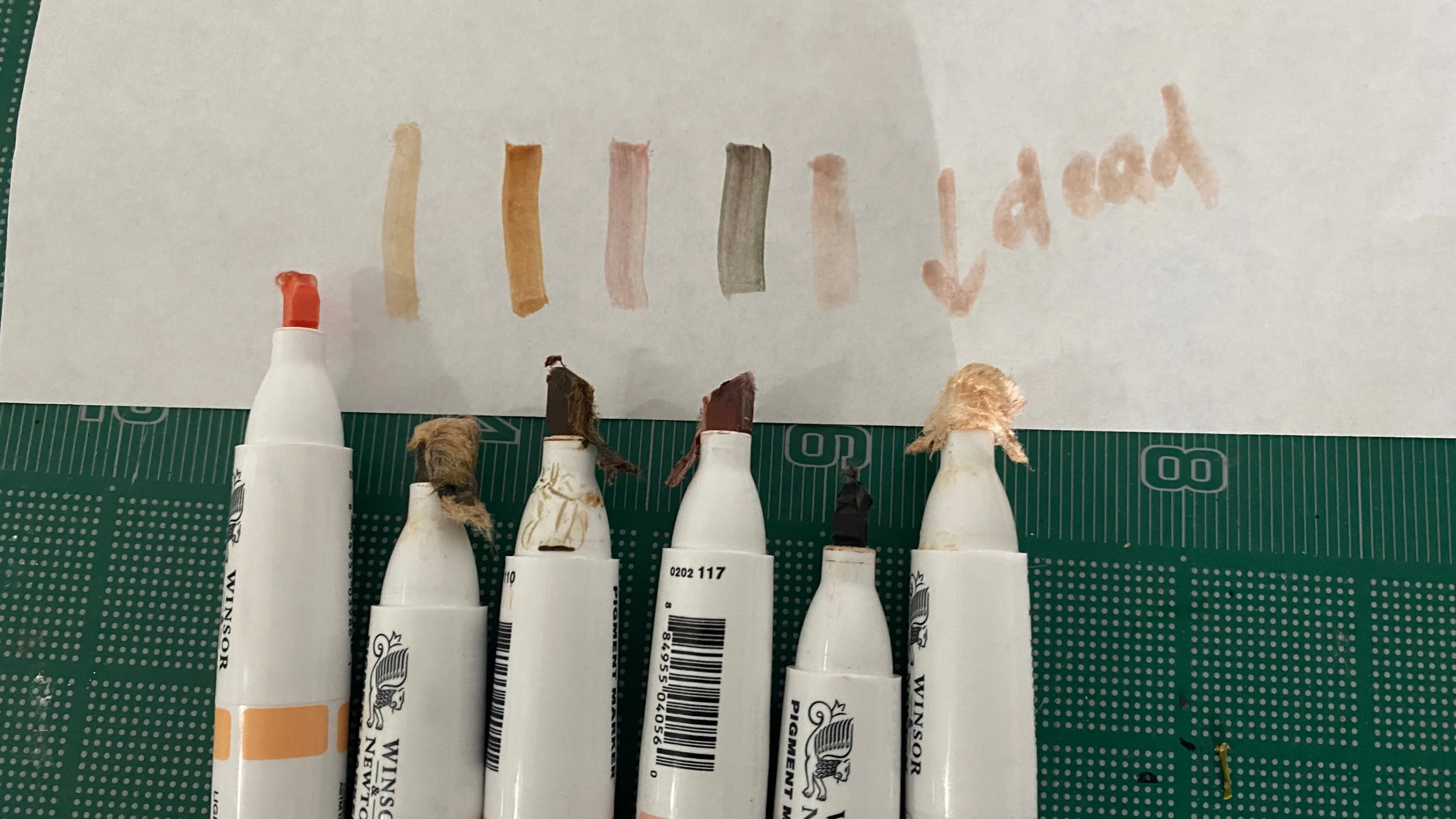 Professional Artist Markers- double sided image indicator(3)