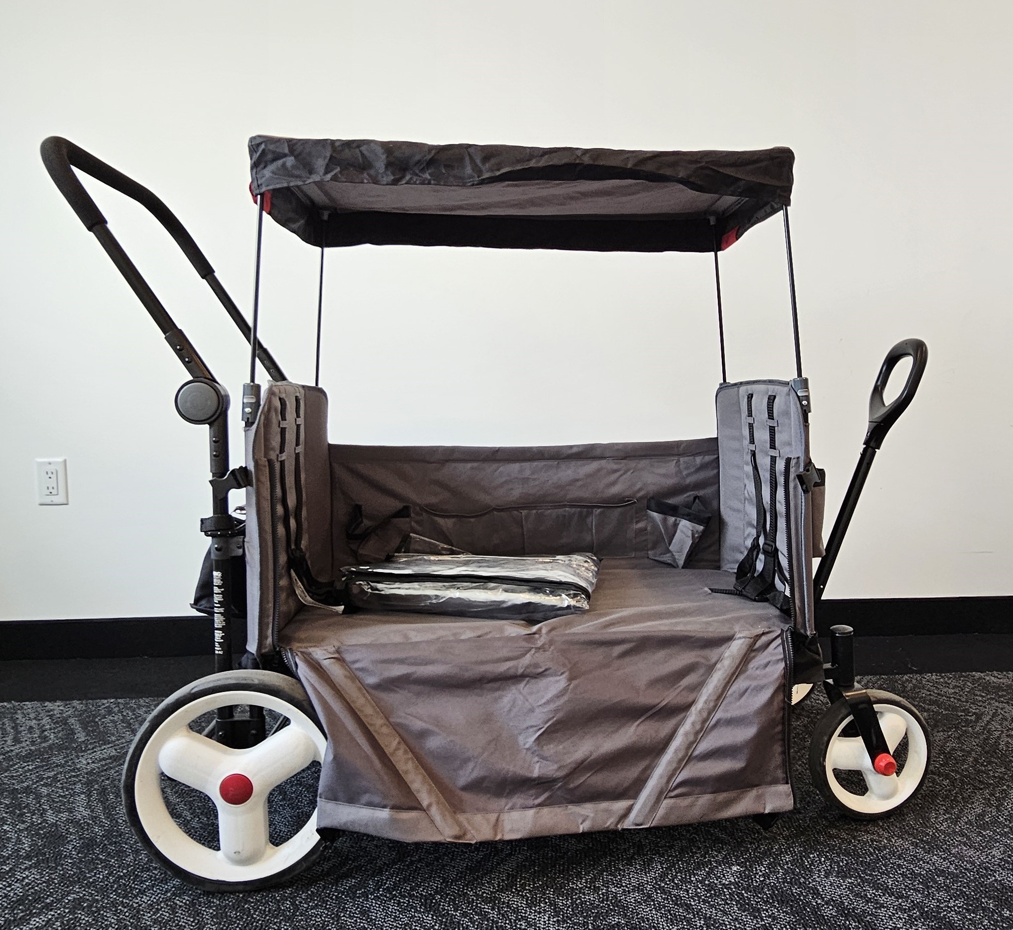 Radio Flyer City Luxe Stroll N Wagon – $175 (Like New) - photo 4